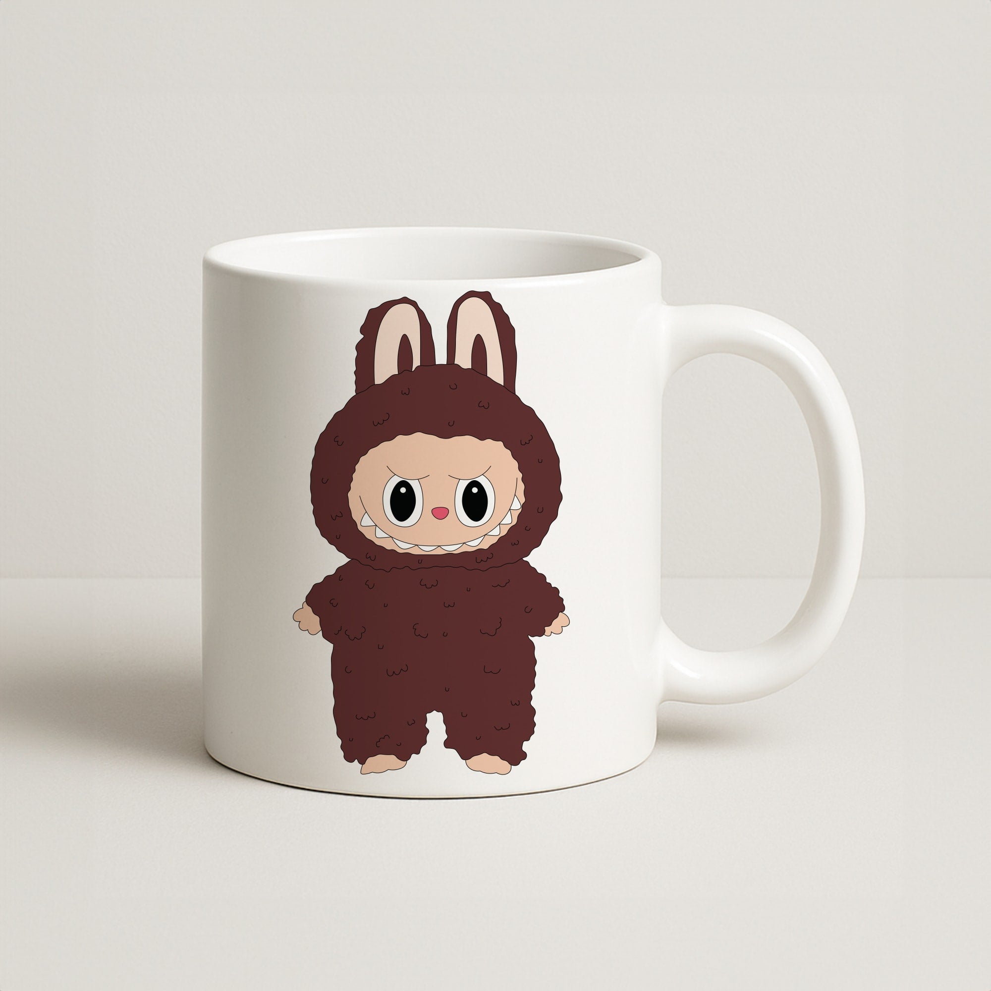 Cute Brown Monster Coffee Mug