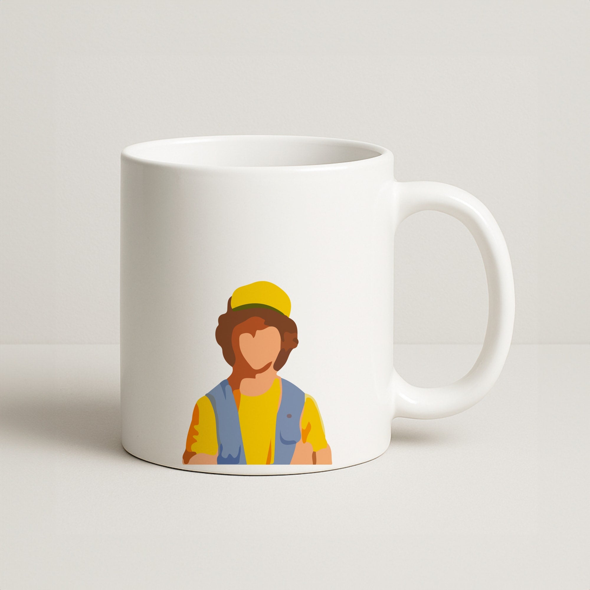 Faceless Dustin - Stranger Things Coffee Mug