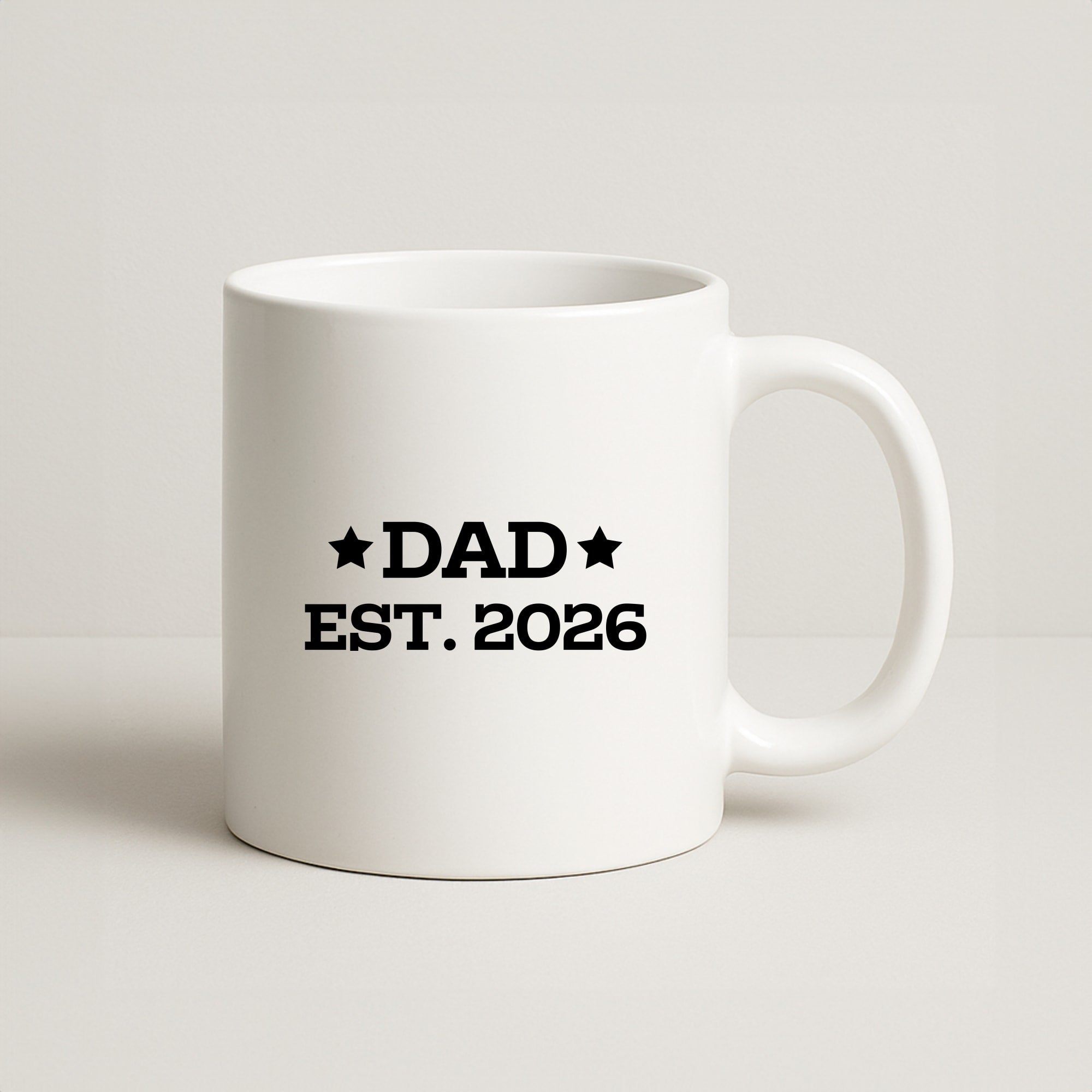 Dad Est 2026 Coffee Mug