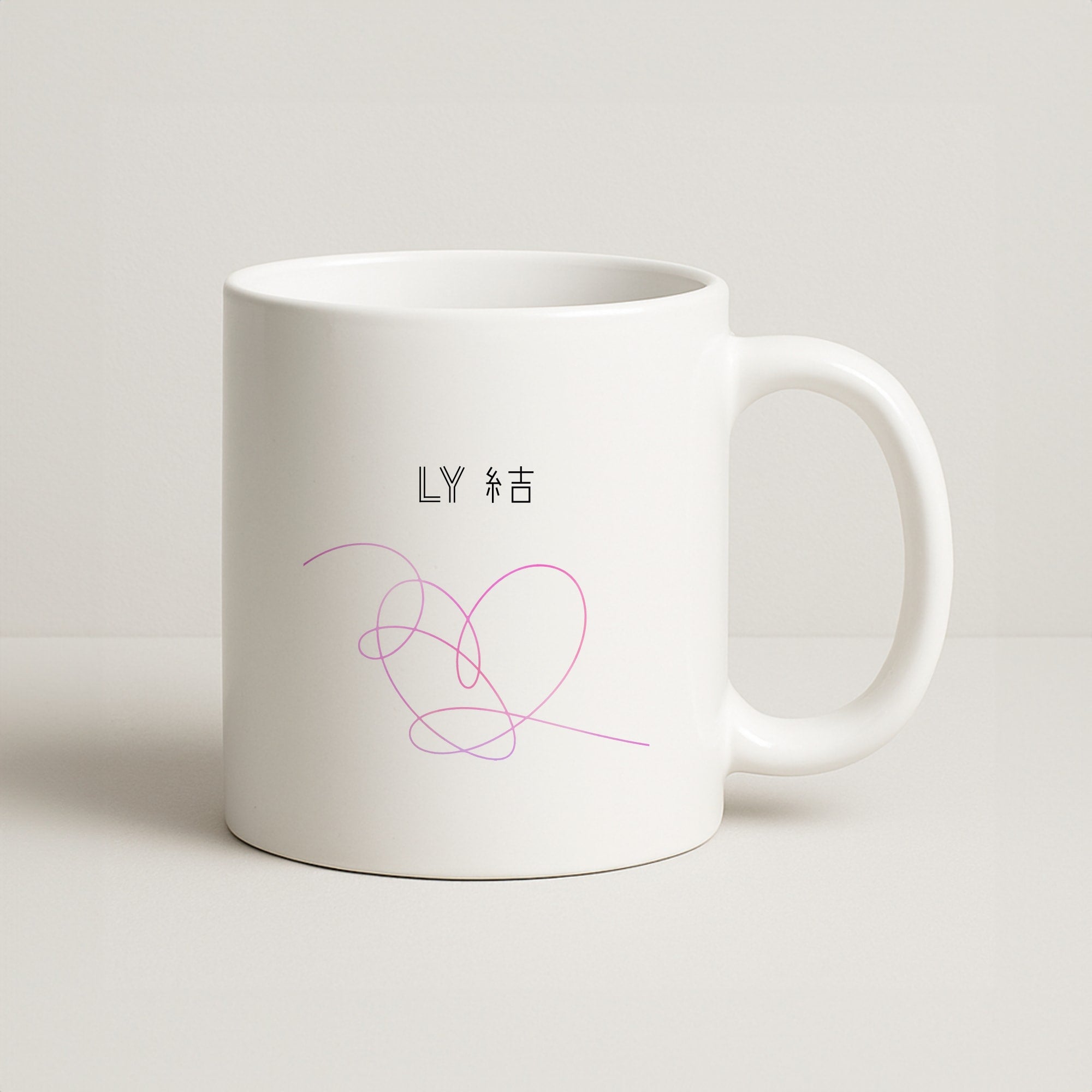 LY Heart - K Pop Coffee Mug