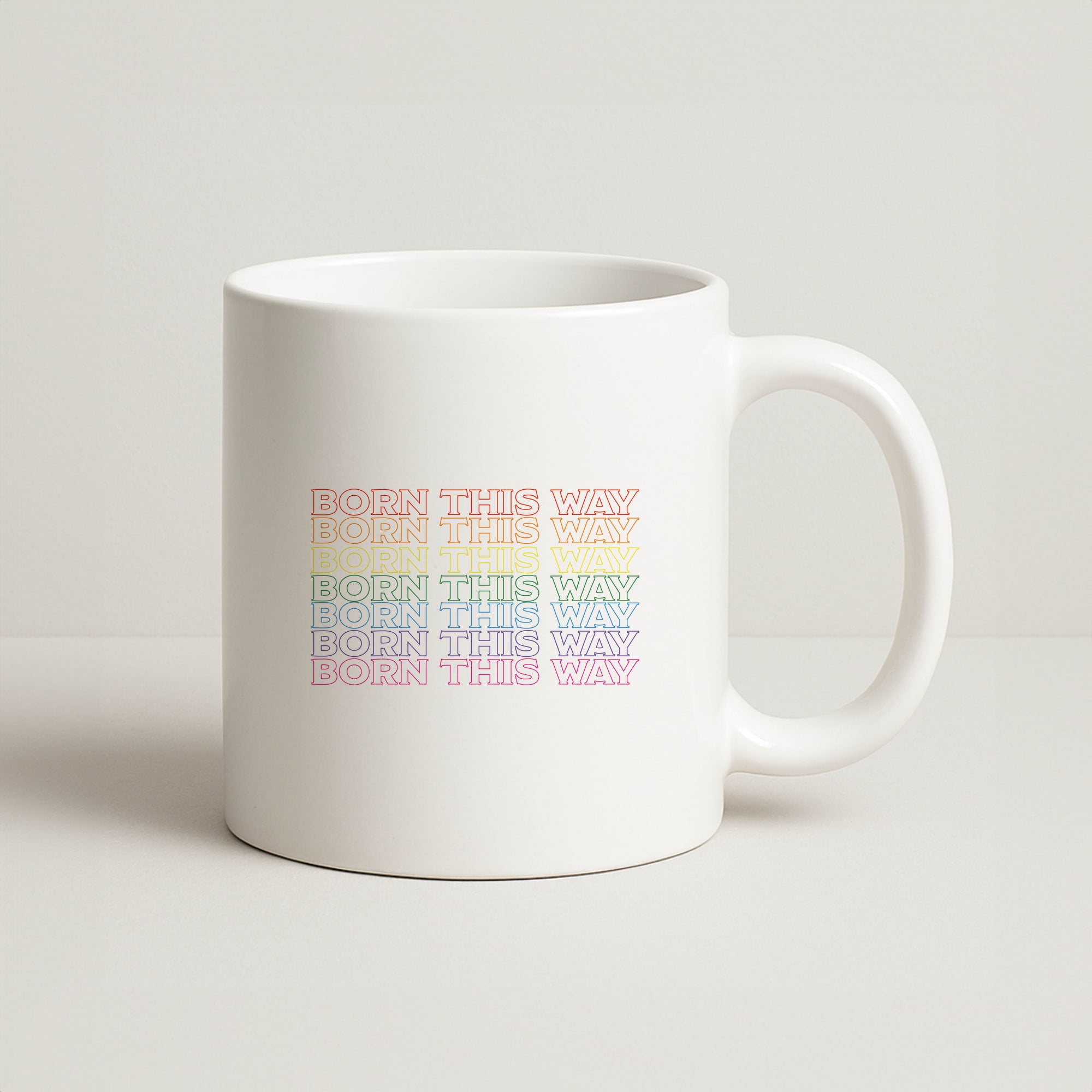 Born This Way - Pride Coffee Mug