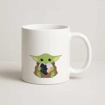 Baby Yoda - Personalised Couples Coffee Mug