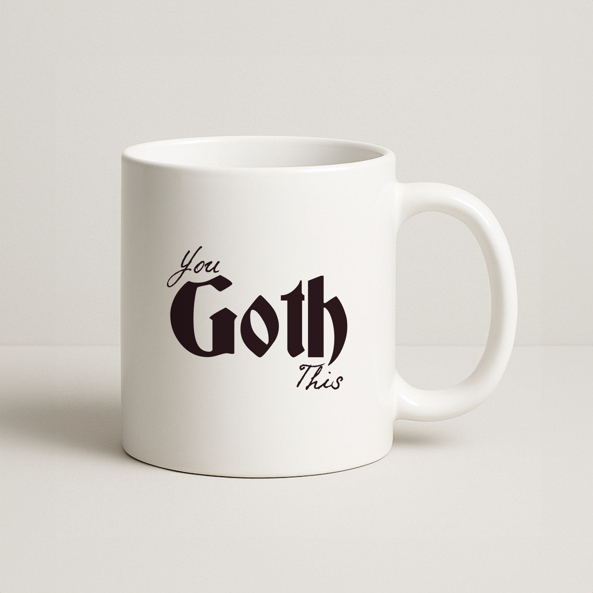 You Goth This Tartan Coffee Mug