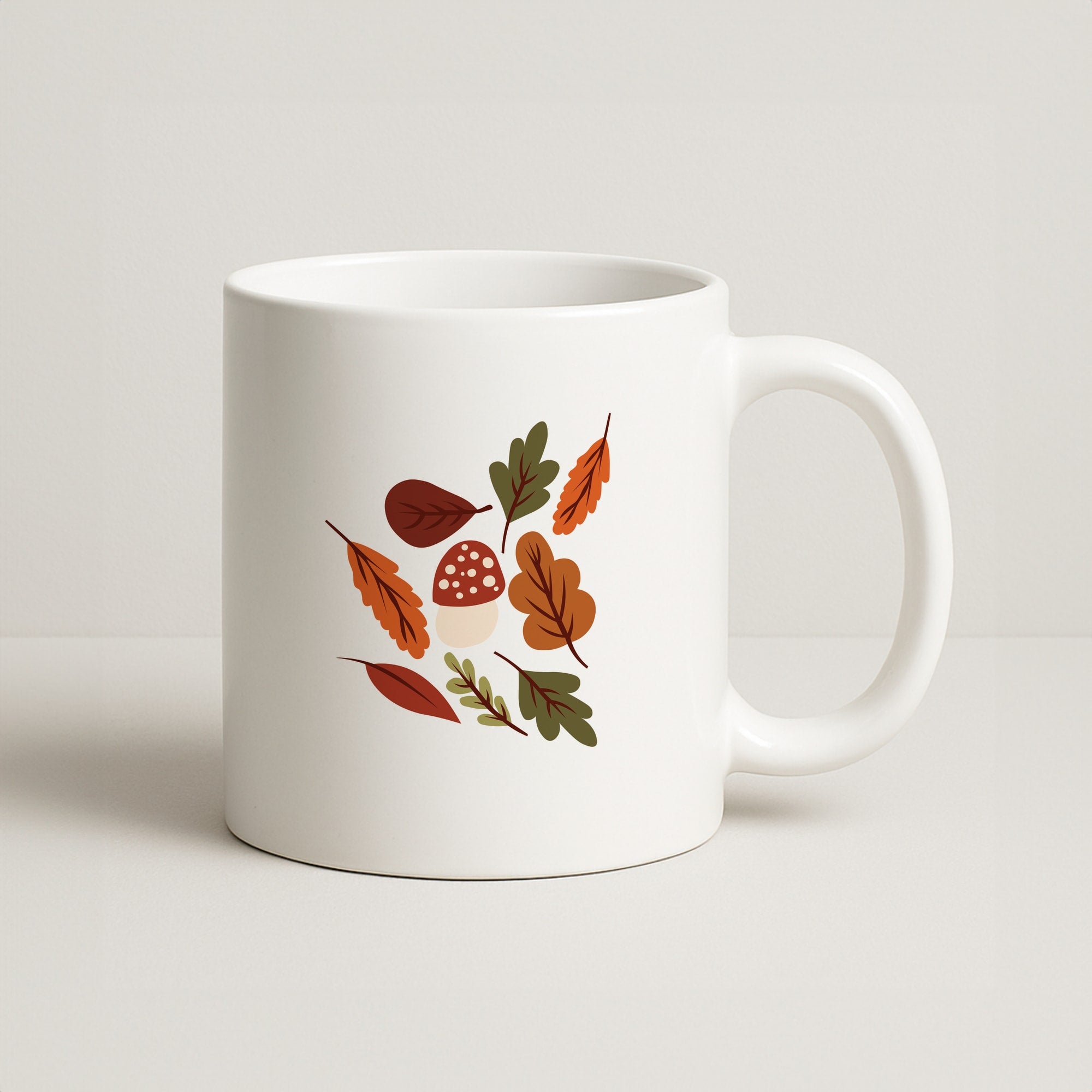 Autumn Pattern Coffee Mug