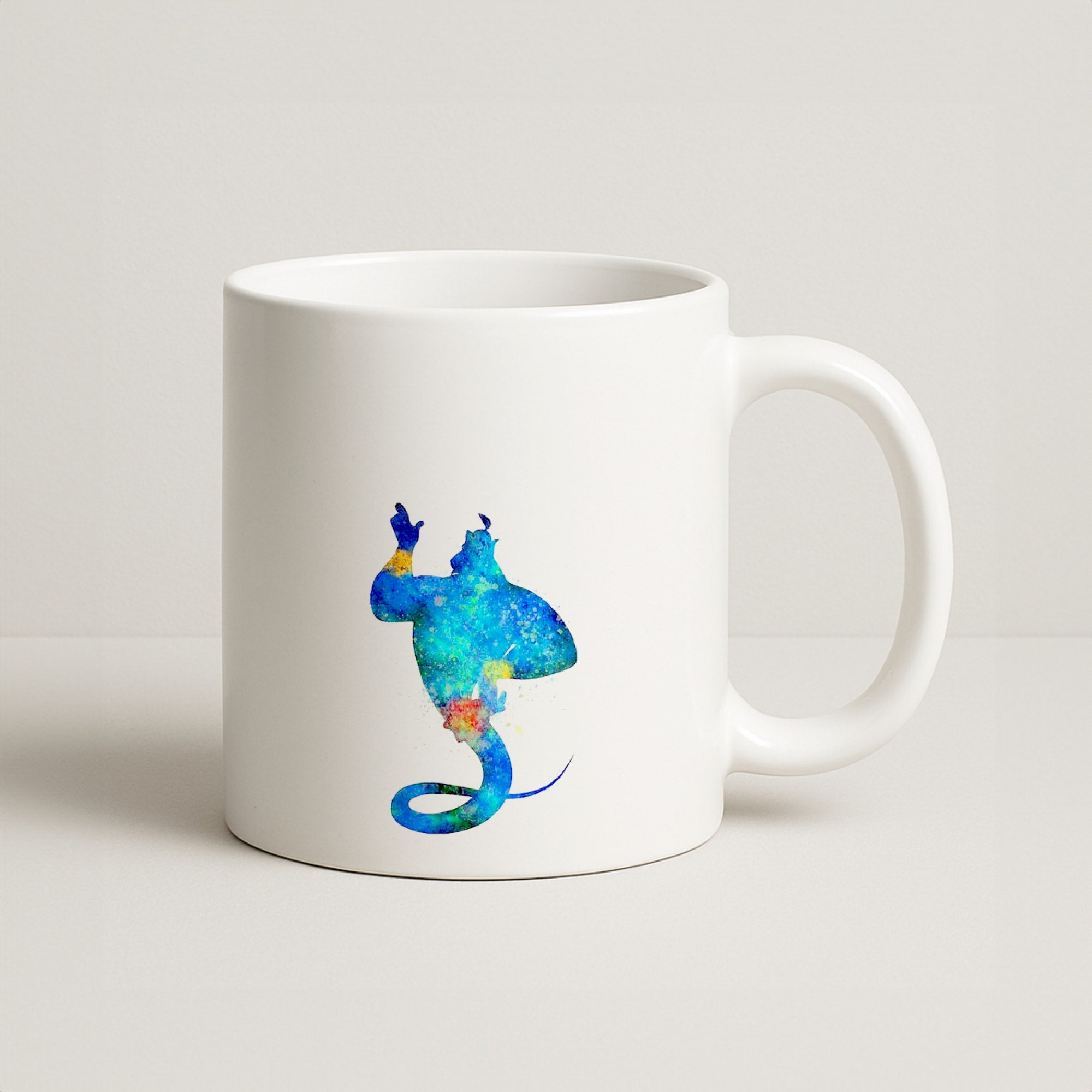 Watercolour Aladdin Fairytale Coffee Mug