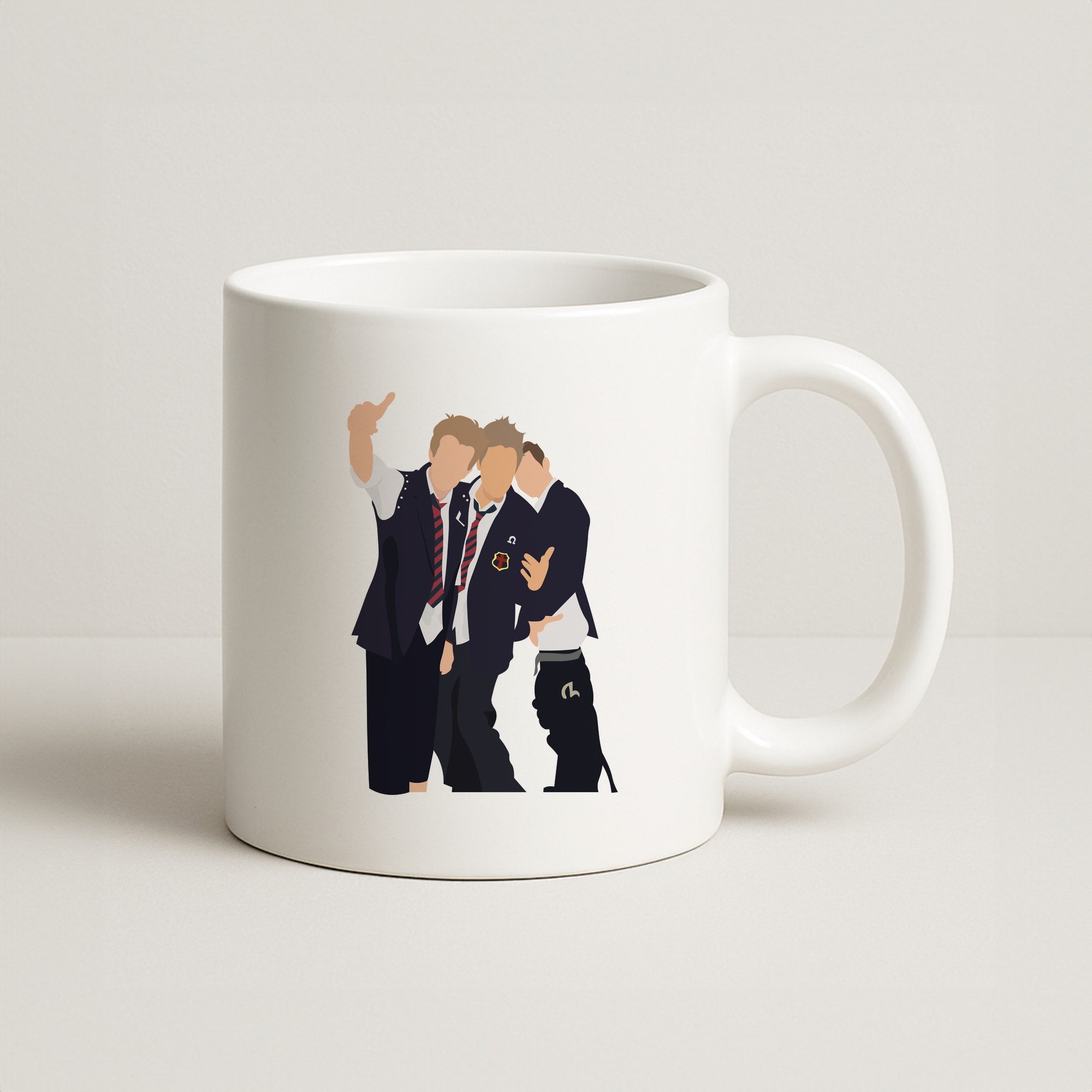 School Clothes - Bust Band Coffee Mug