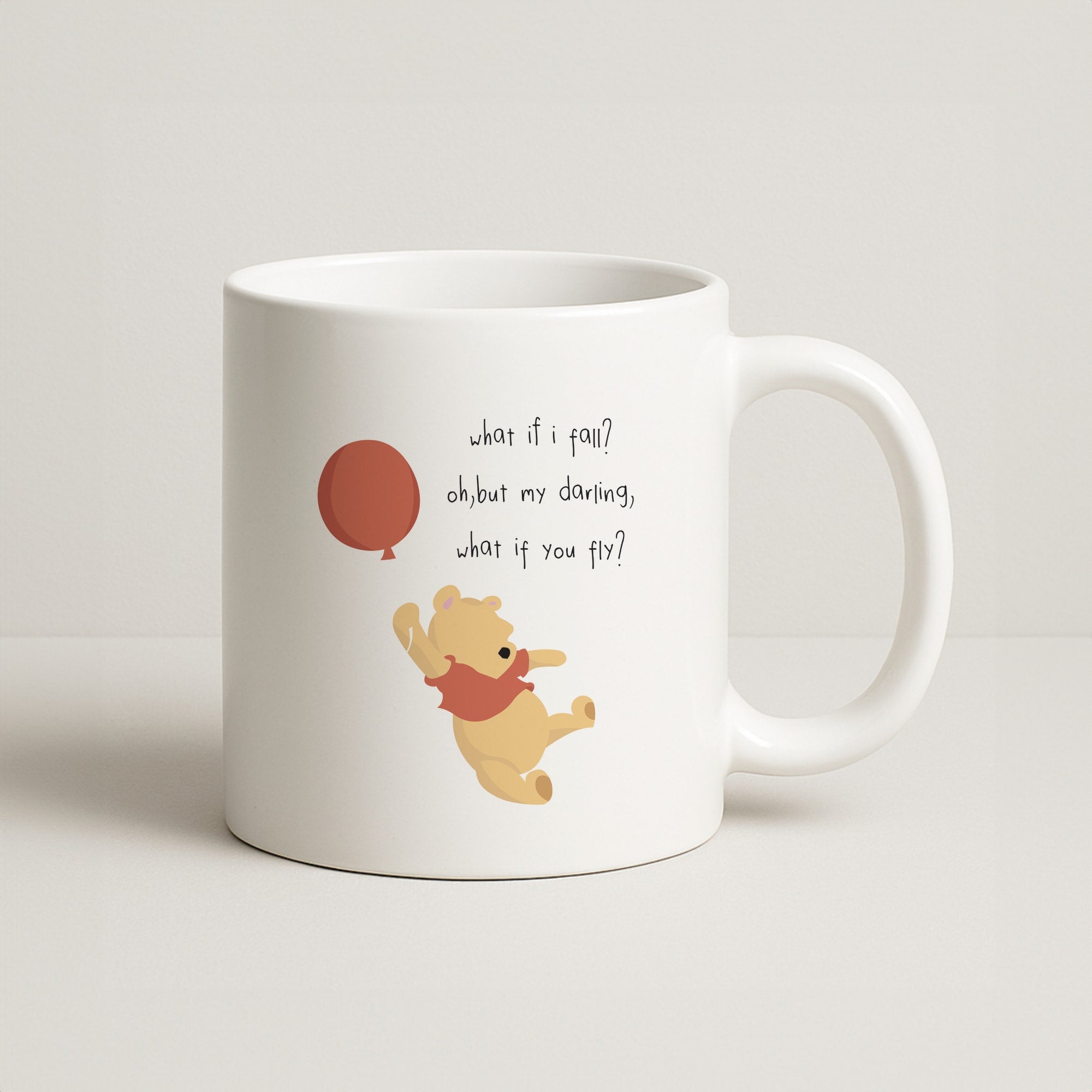 What If I Fail - Winnie Coffee Mug