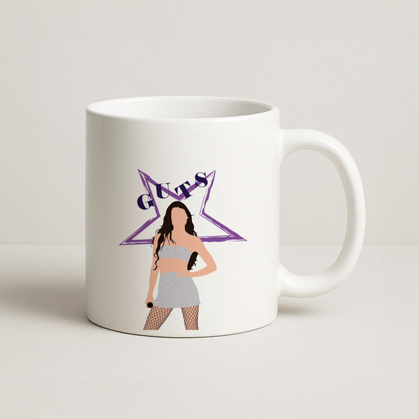 Dark Purple Olivia Coffee Mug