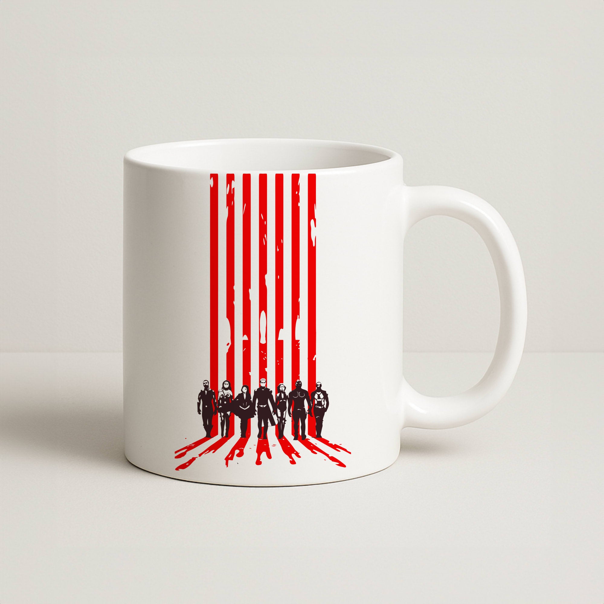 The Seven Silhouettes Coffee Mug