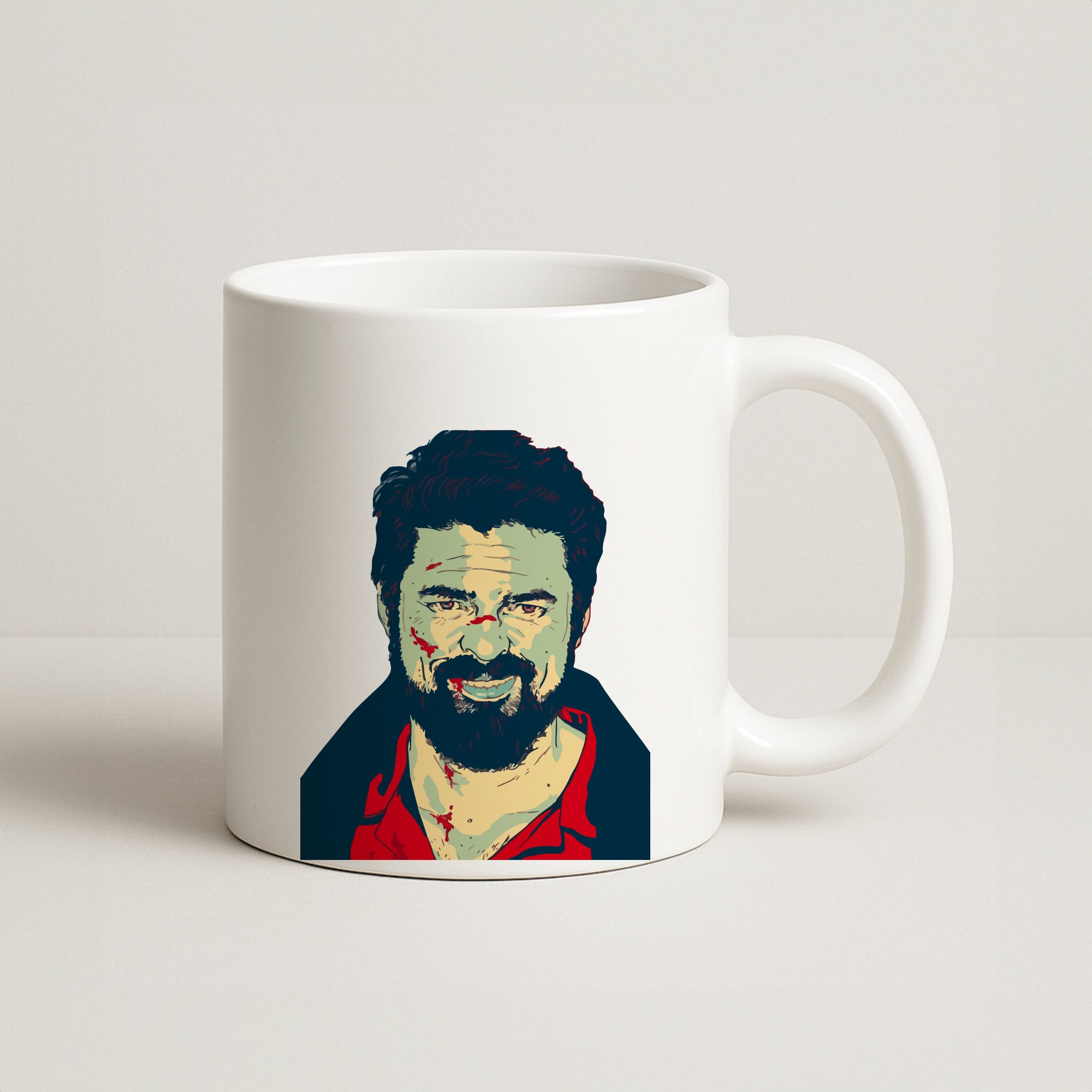 Billy Butcher Face Coffee Mug