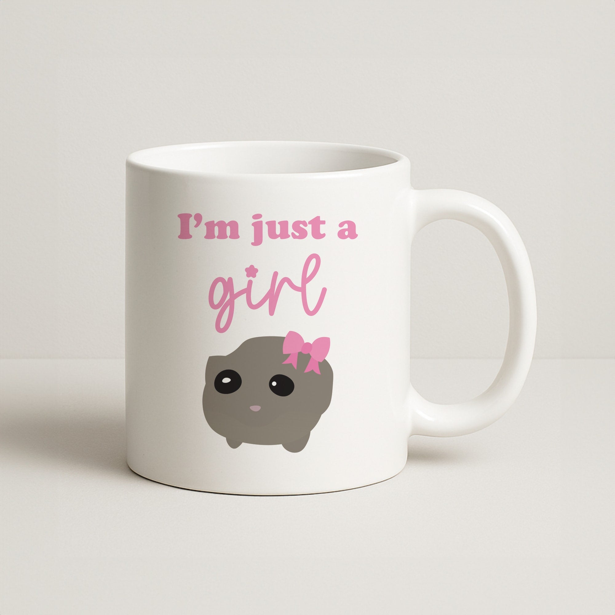 I'm Just A Girl Coffee Mug