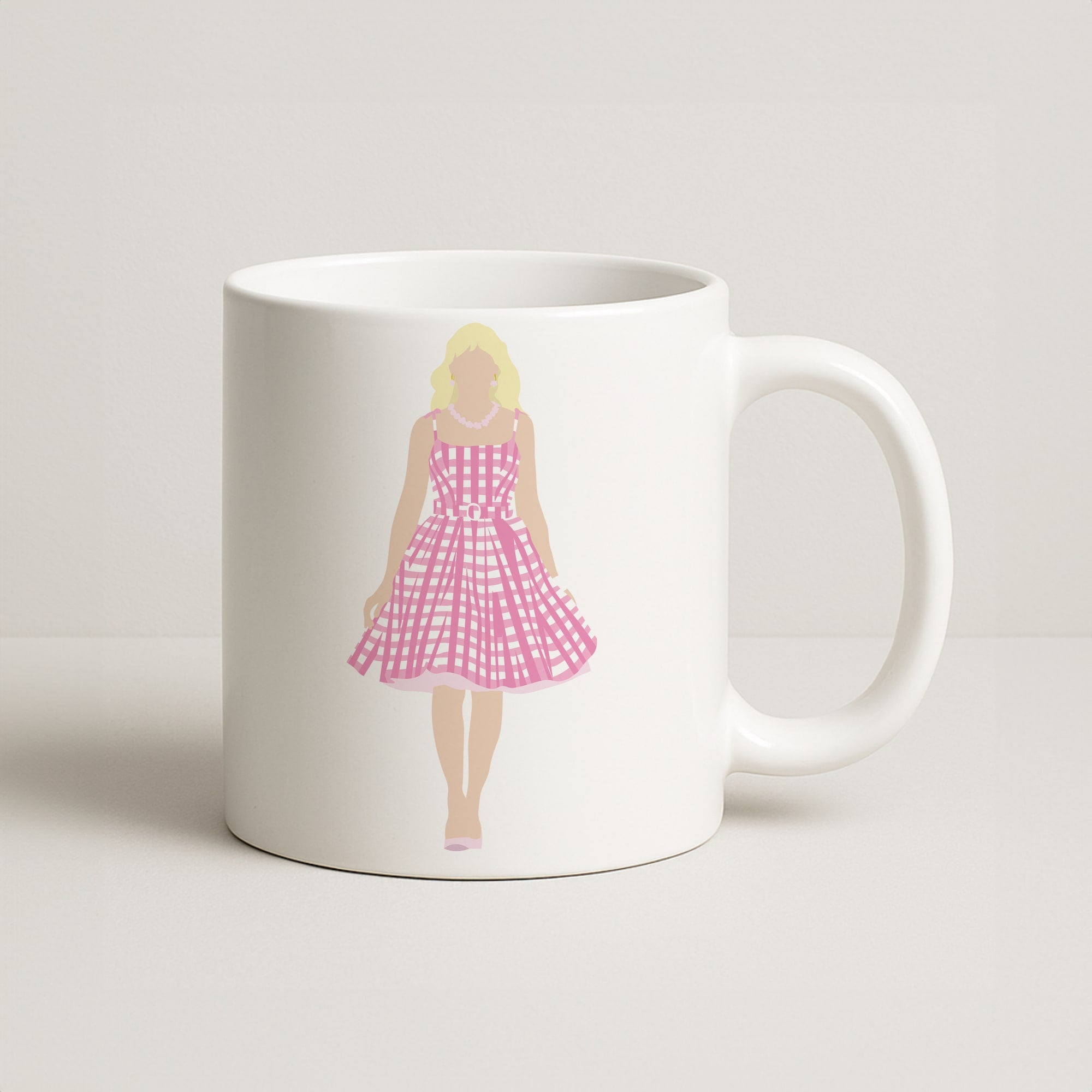 Pink Dress - Margot Coffee Mug
