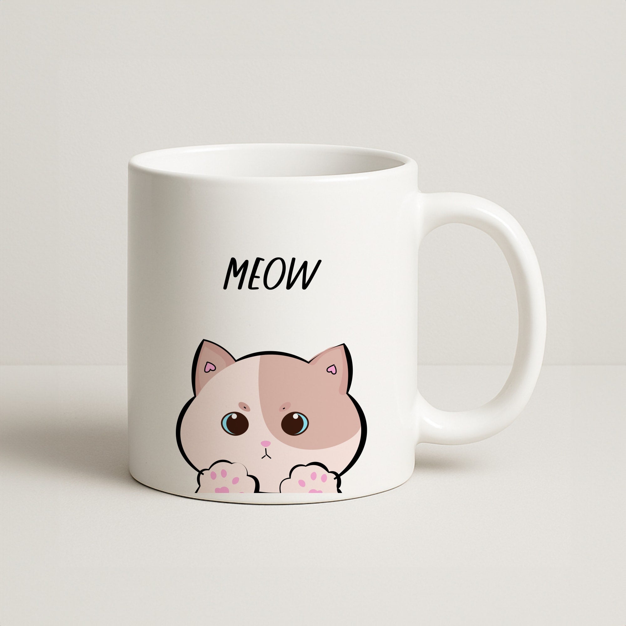 Pale Cat - Cats Coffee Mug
