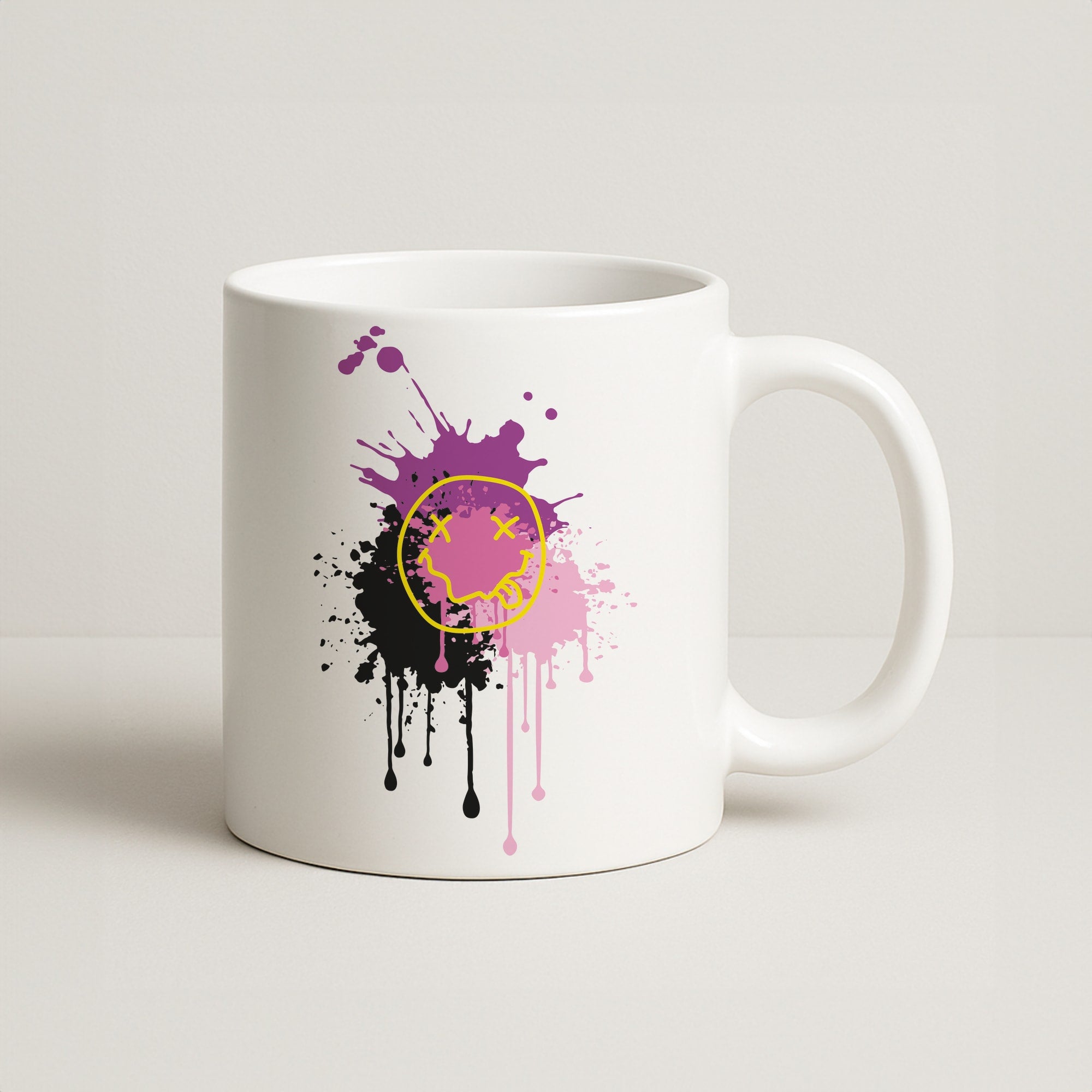 Pink Graffiti - Skate Aesthetic  Coffee Mug