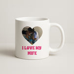 I Love My Wife - Personalised Couples Coffee Mug