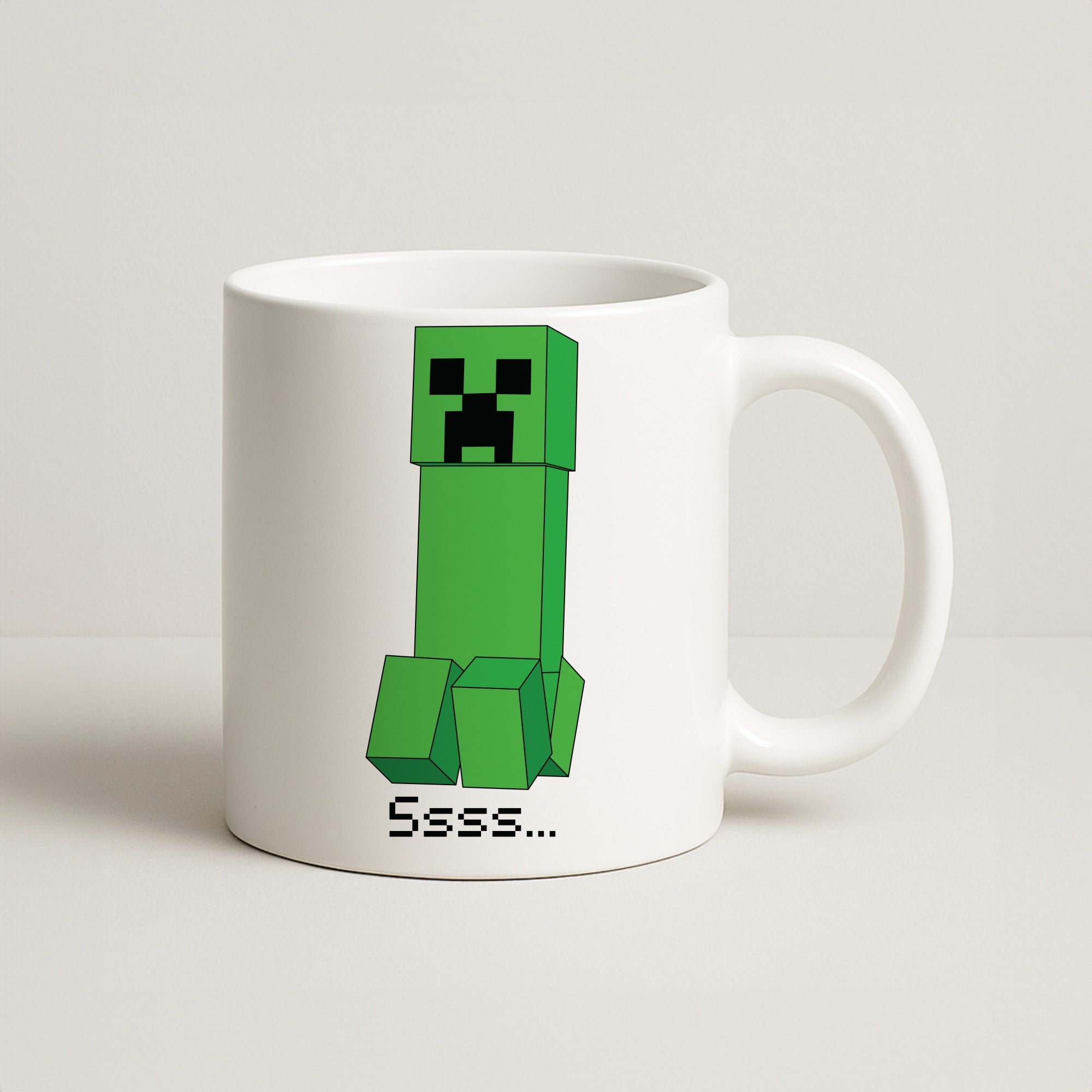 Creeper Standing Coffee Mug