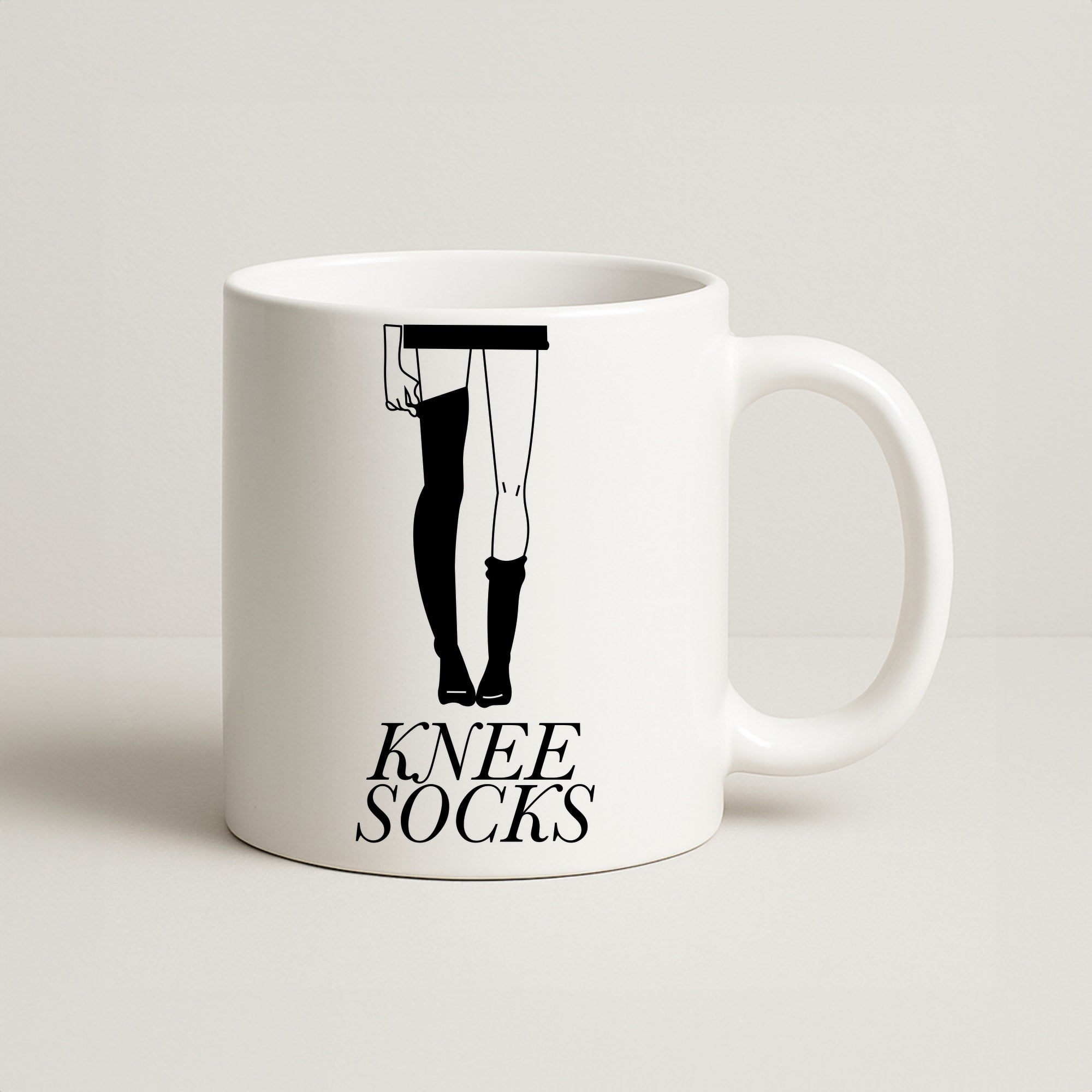Knee Socks Coffee Mug