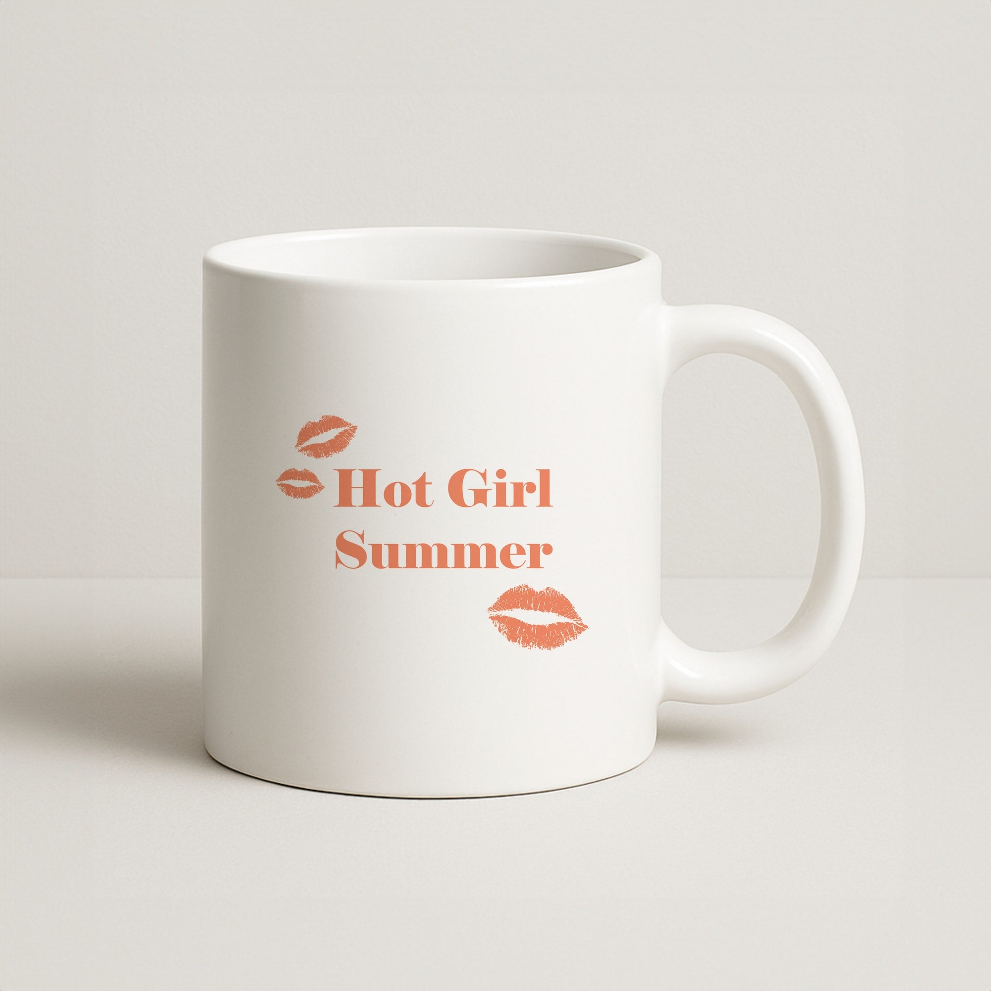 Hot Girl Summer Kisses Coffee Mug