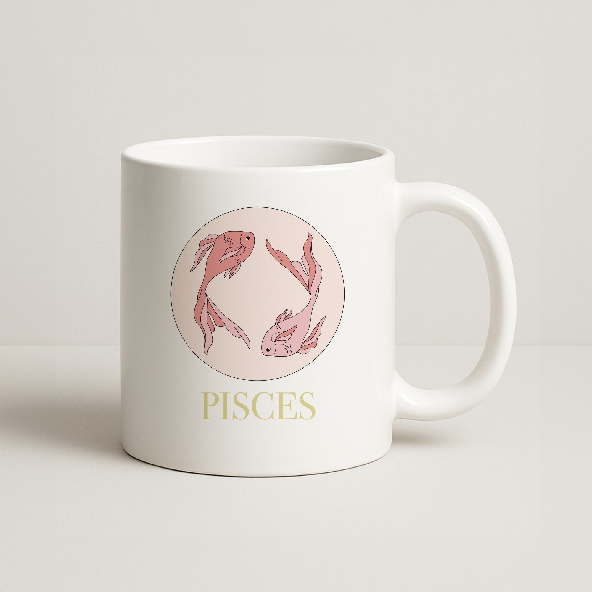 Pisces - Tarot Cards Coffee Mug