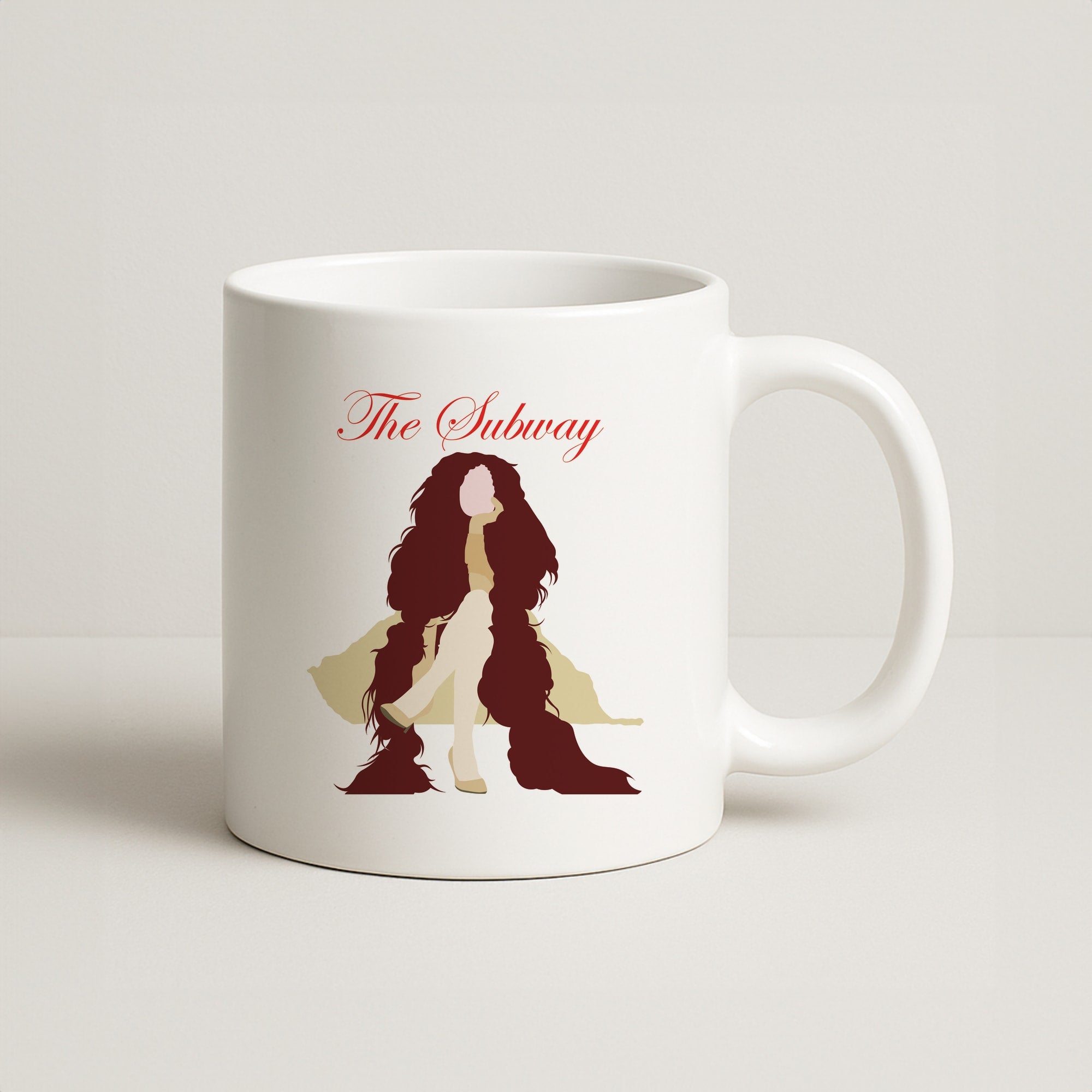 Subway Orange Coffee Mug