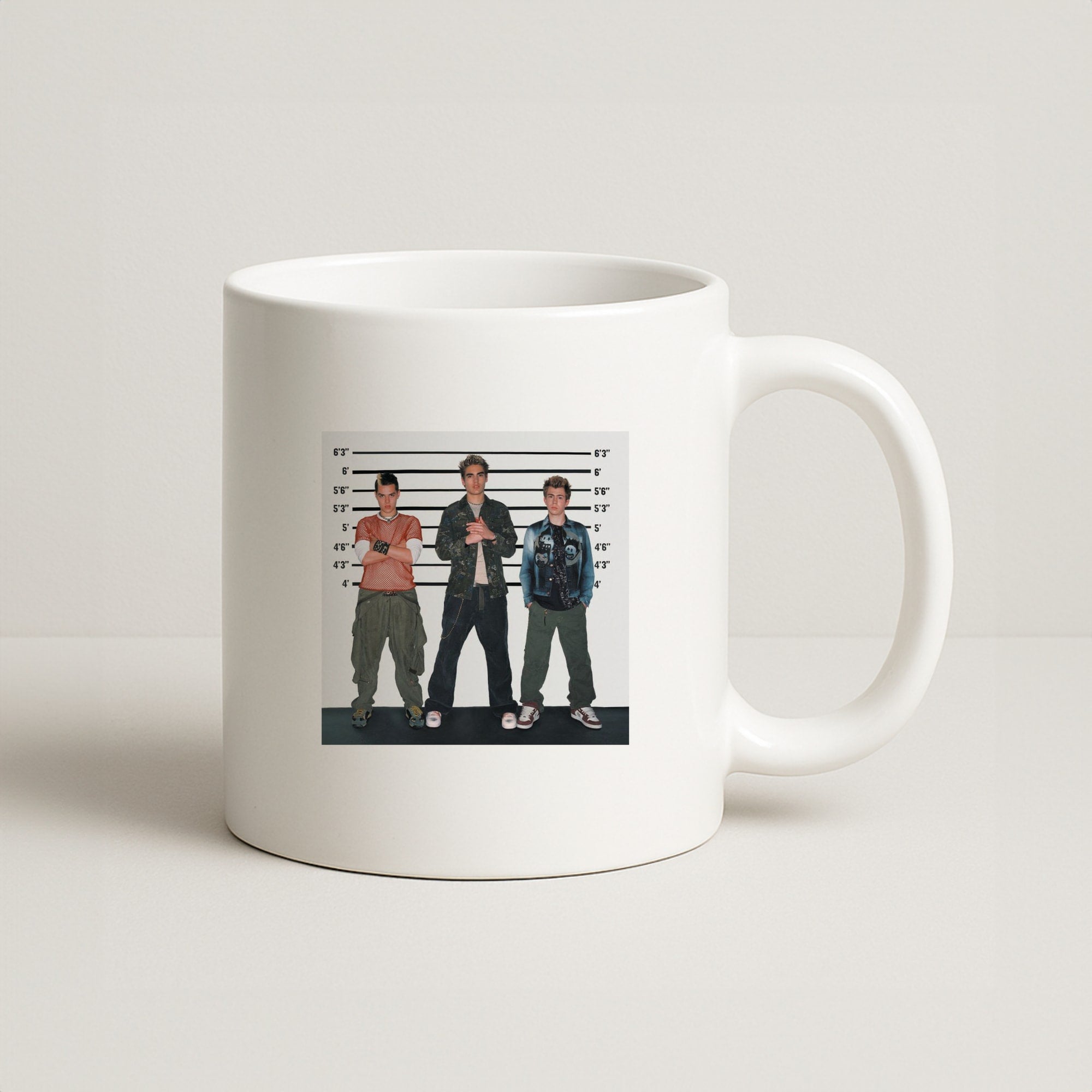 Height Chart - Bust Band Coffee Mug