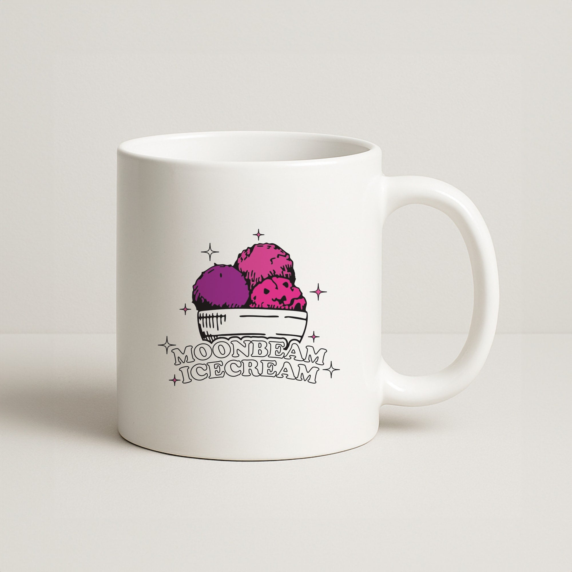 Moonbeam Icecream Coffee Mug