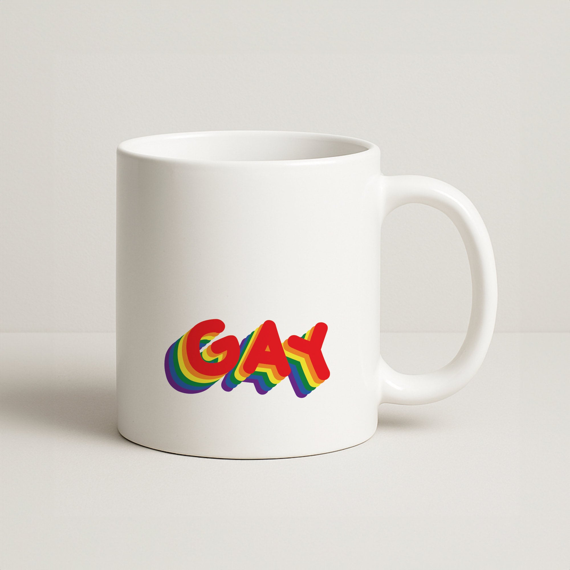 Gay Rainbow - Pride Coffee Mug