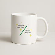 I Have The Power Of God And Anime On My Side - Memes Mug 1