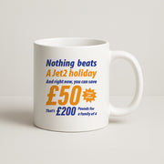 Nothing Beats A Jet Holiday Mug 1
