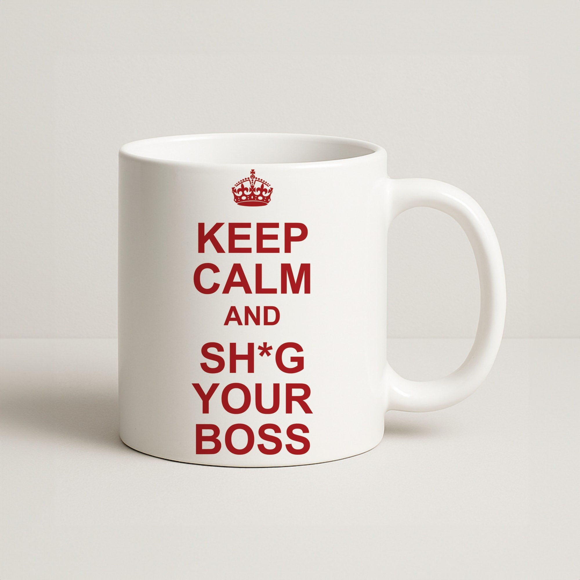 Keep Calm With Your Boss Coffee Mug