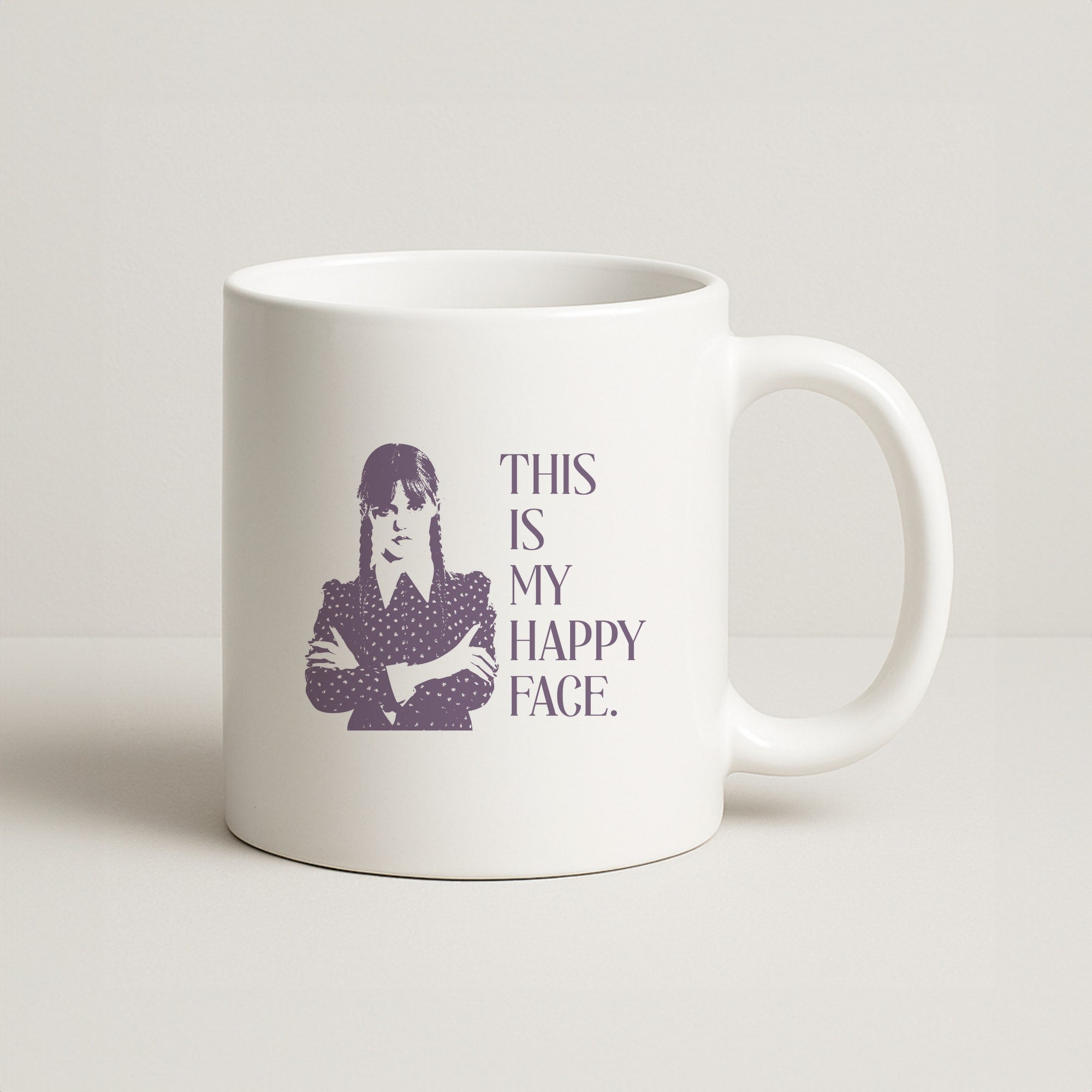 This Is My Happy Face Coffee Mug