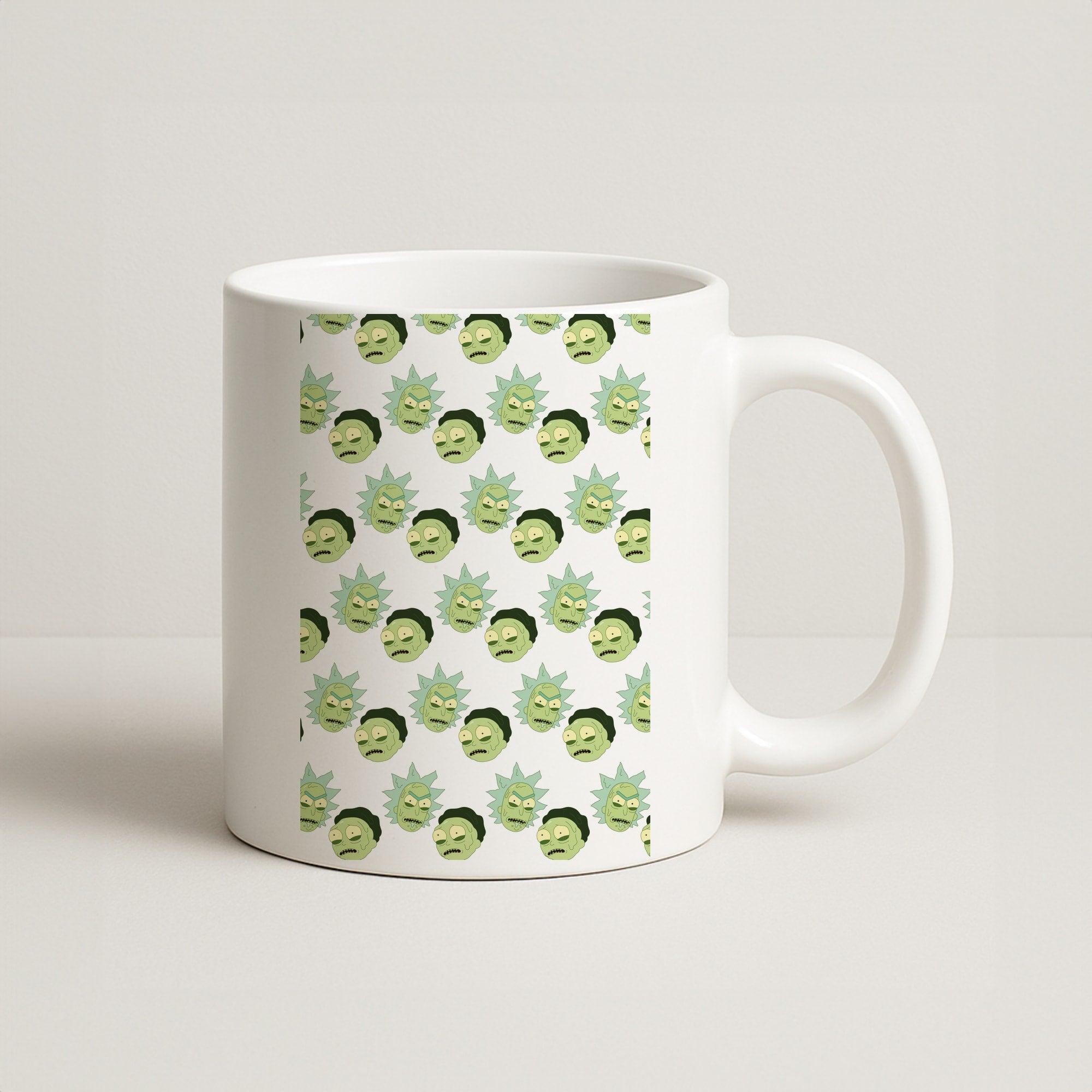 R&M Pattern Coffee Mug