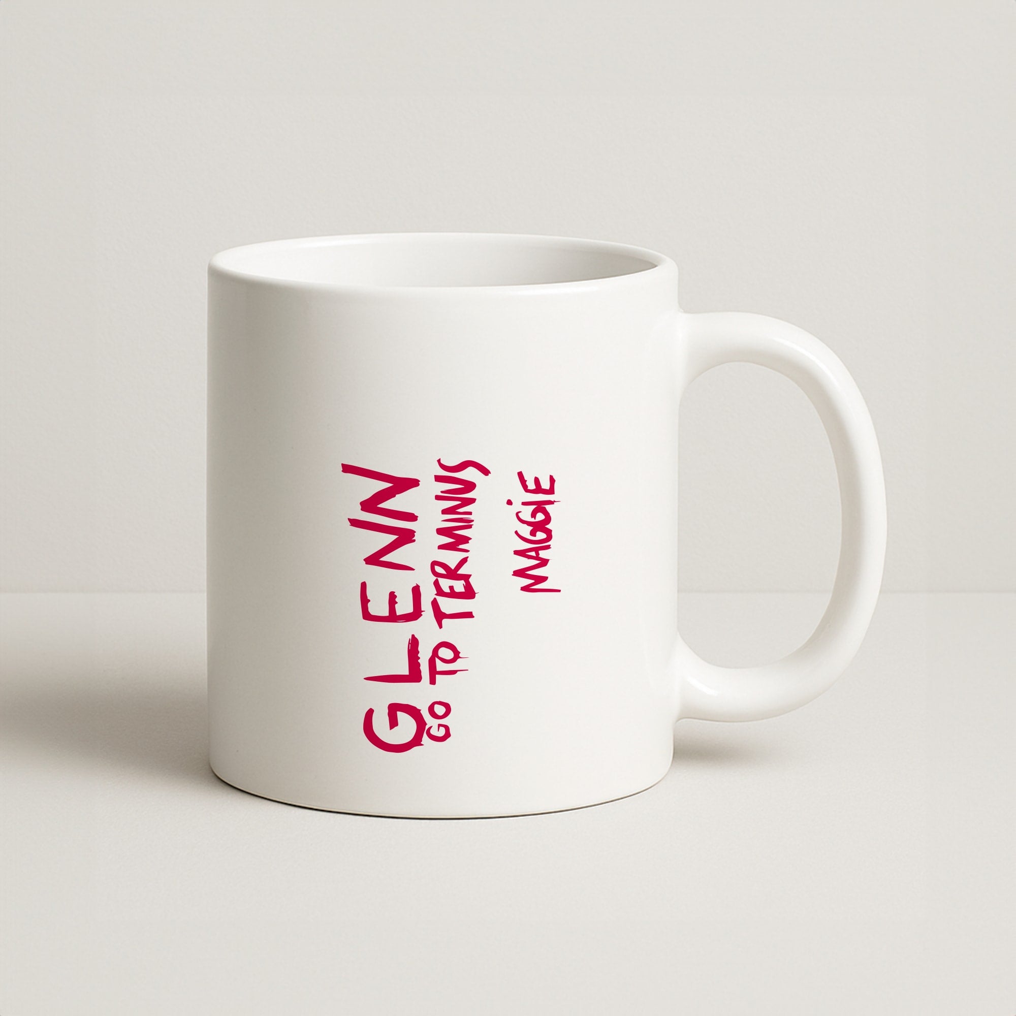 Message For Glenn - TWD Coffee Mug