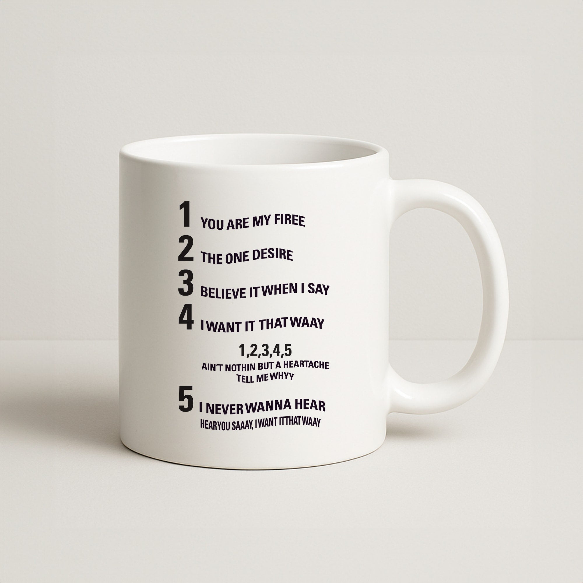 I Want It That Way - B99 Coffee Mug