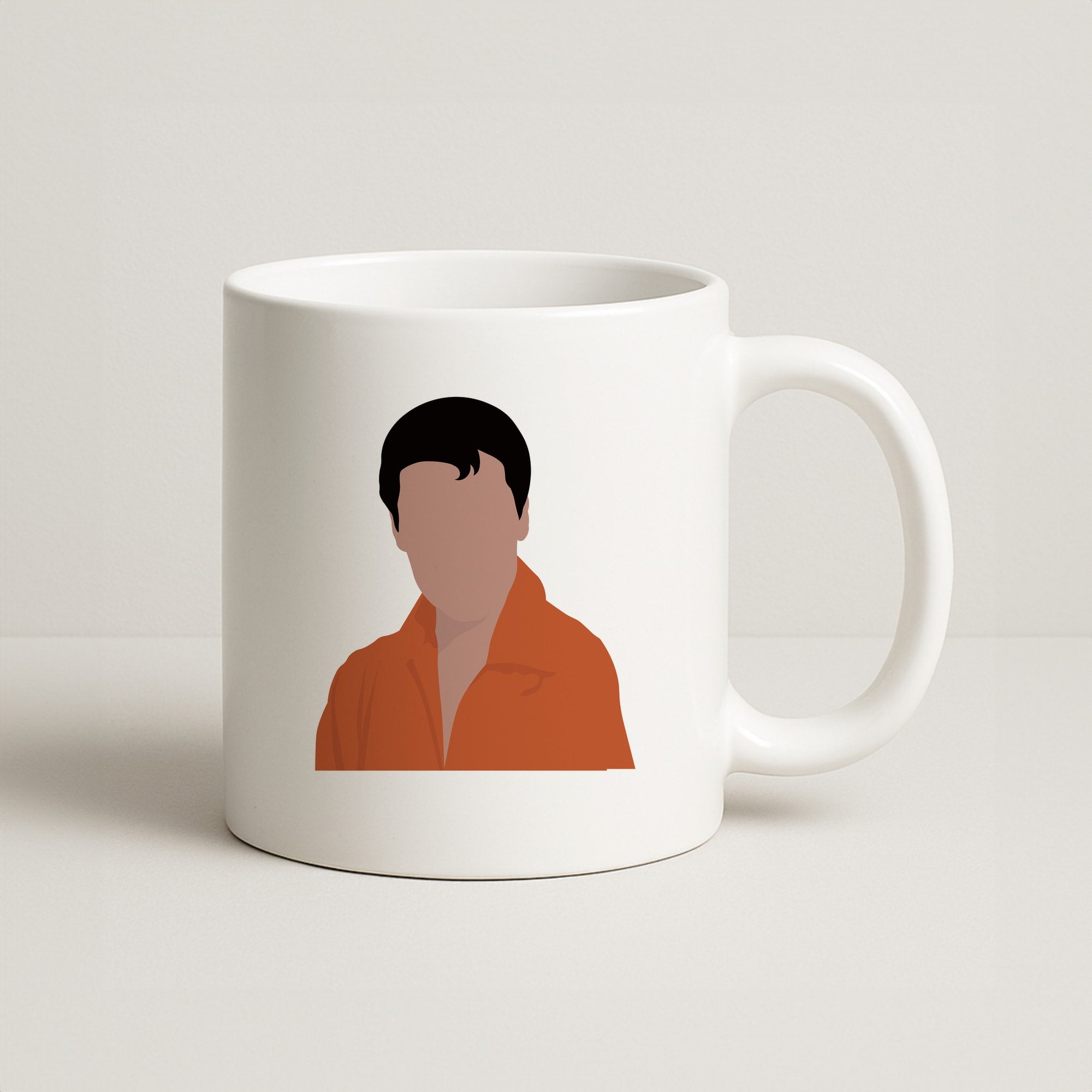 Faceless Elvis Coffee Mug