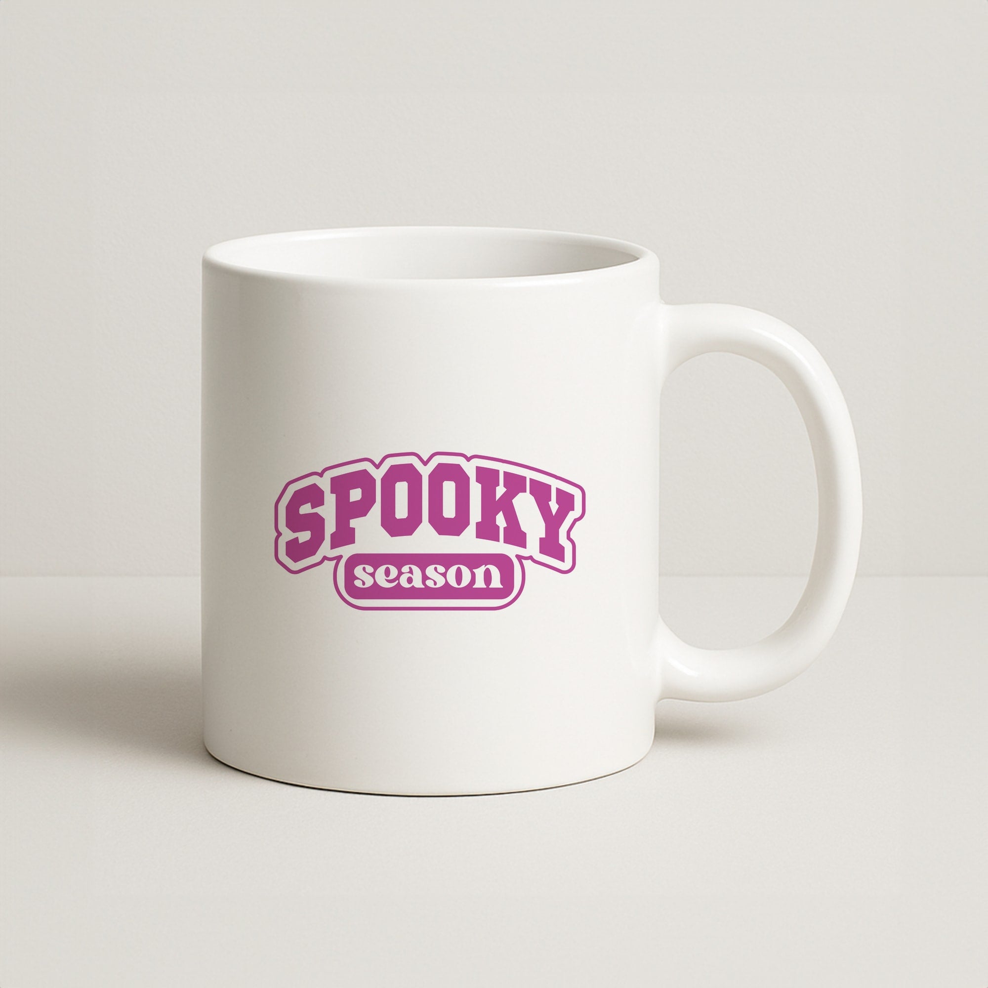 Spooky Season Varsity Coffee Mug
