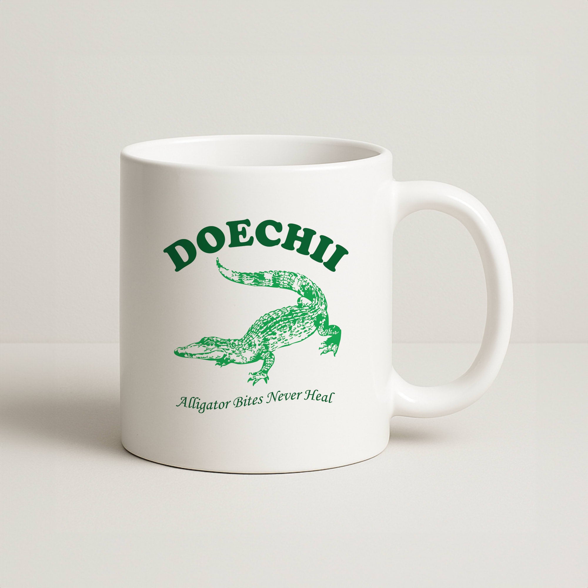 Alligator Bites Never Heal Collage Coffee Mug