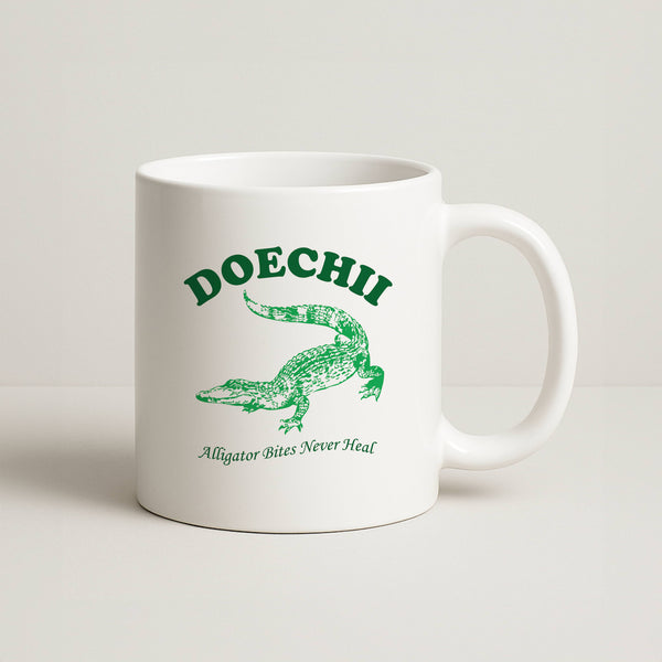Alligator Bites Never Heal Collage Coffee Mug