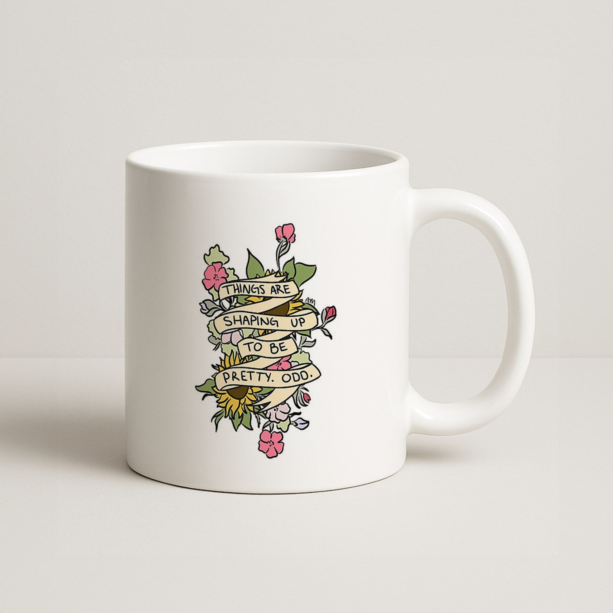 Things are Shaping up to be Pretty Odd Coffee Mug