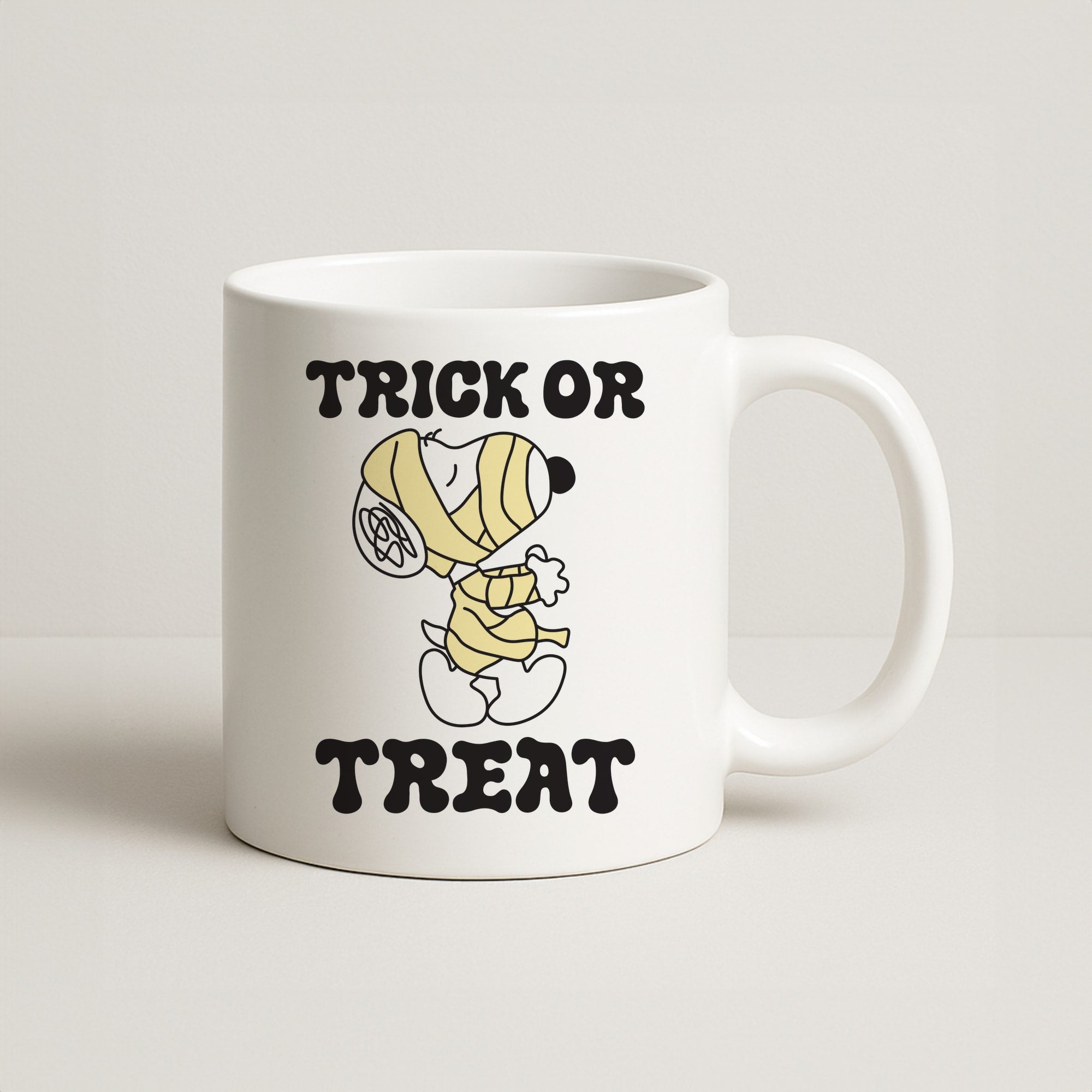 Trick Or Treat Cartoon Beagle Coffee Mug