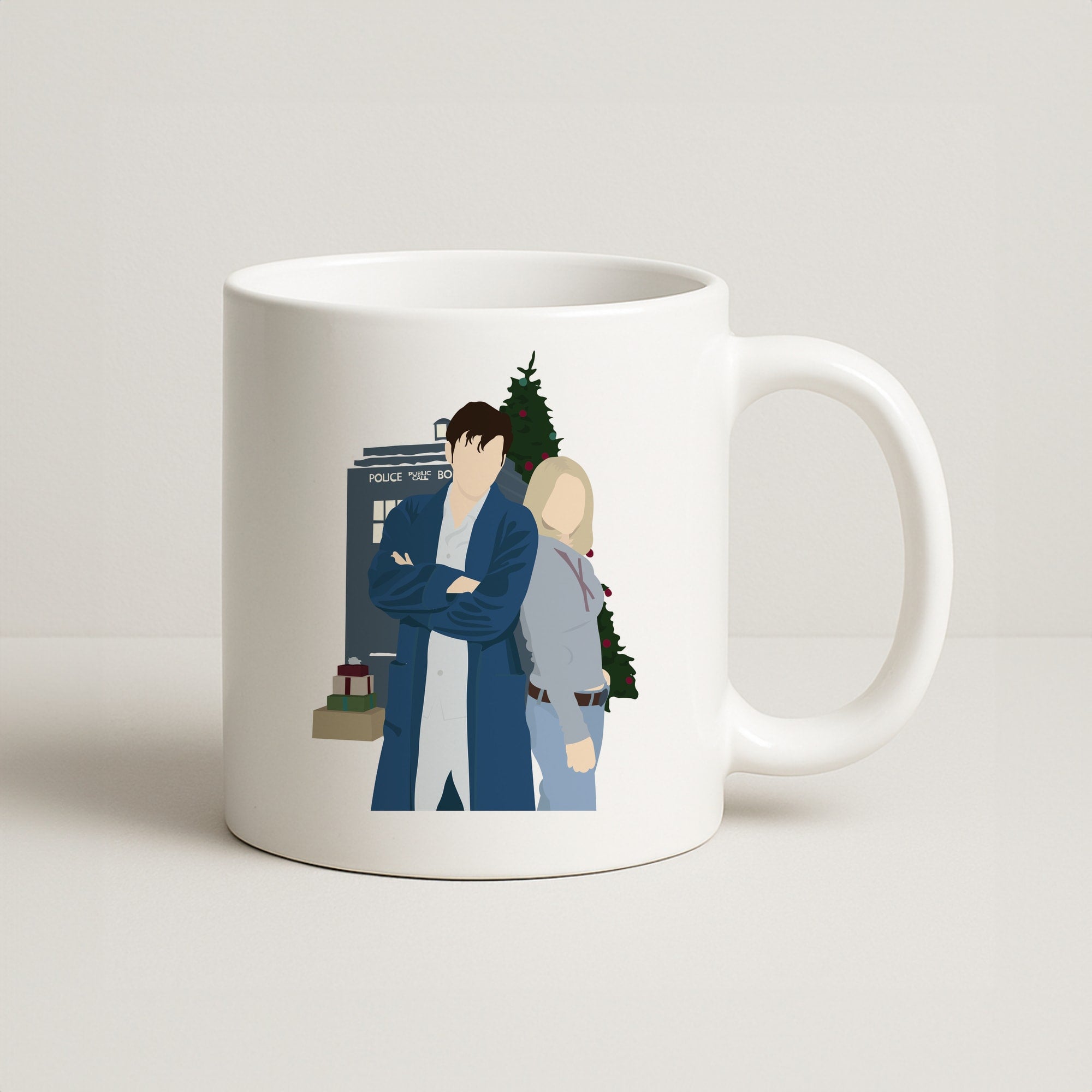 Rose And The Doctor Coffee Mug