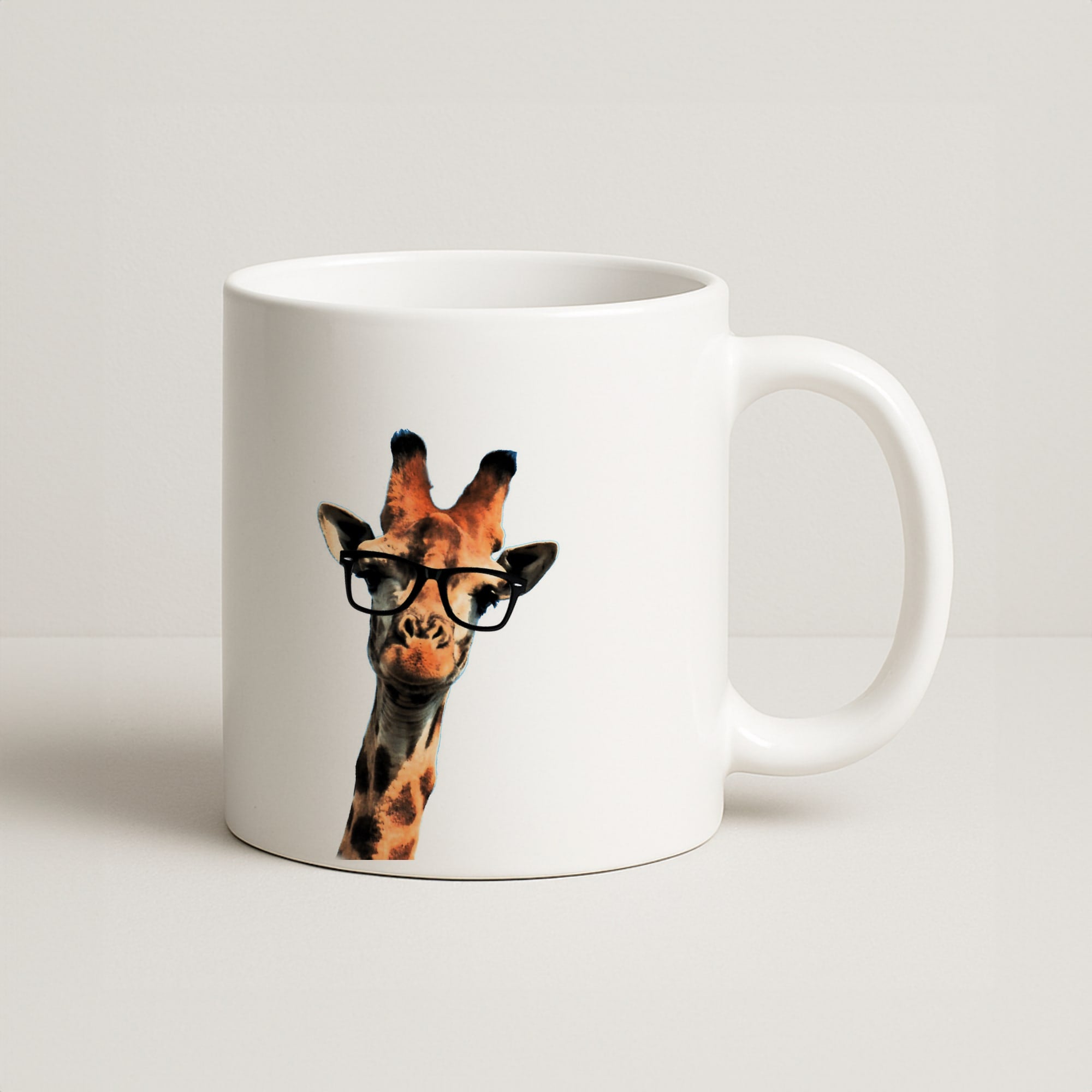 Hipster Giraffe Tumblr Coffee Mug