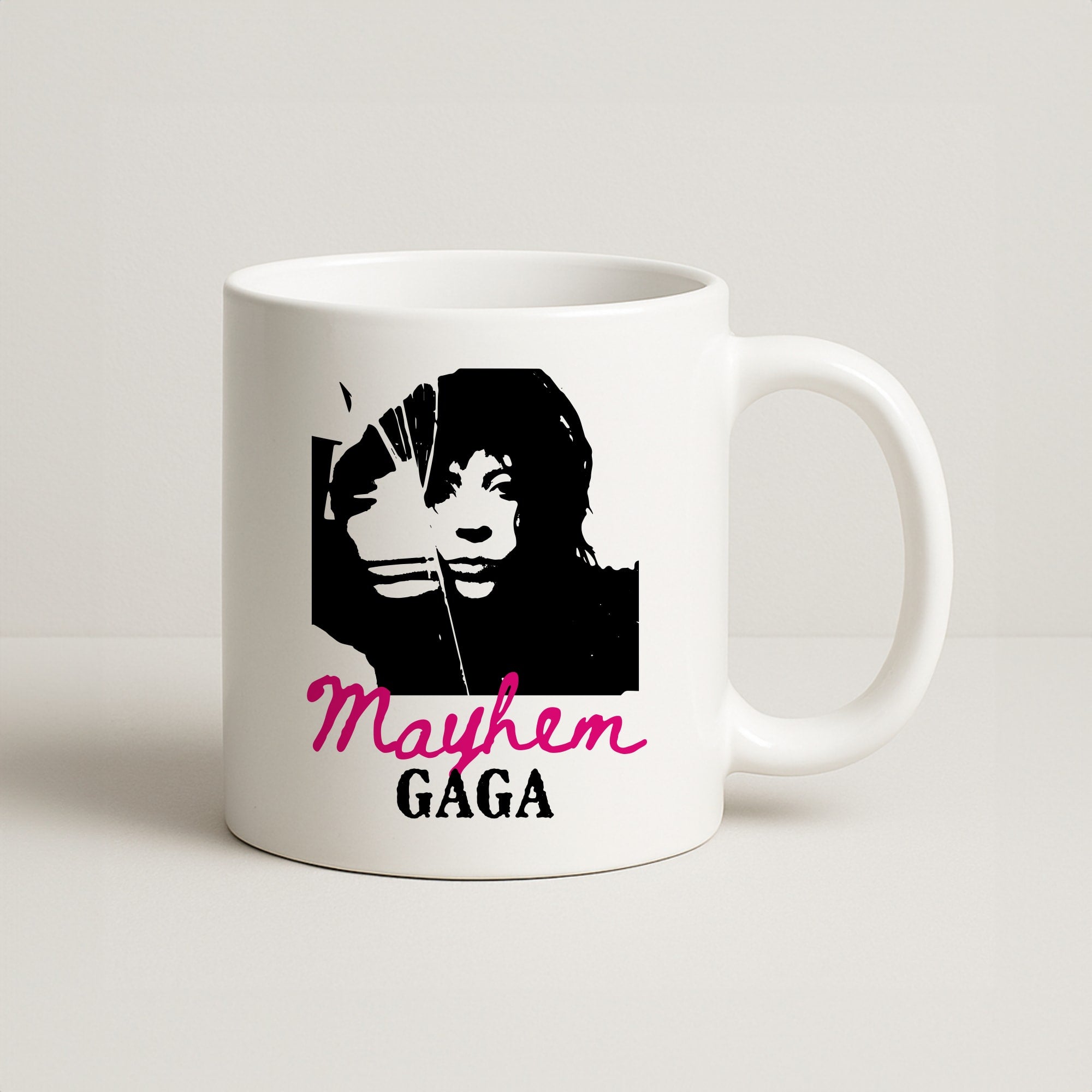 Pink Mayhem Gaga Coffee Mug