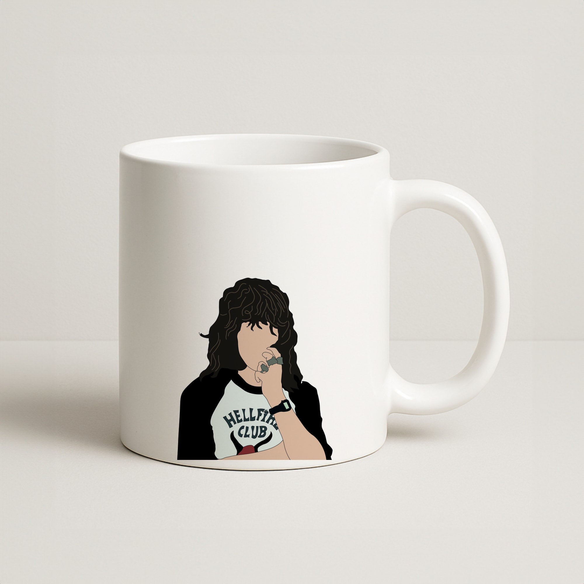 Eddie Munson Hellfire Coffee Mug