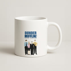 Office Cartoon - Dunder Mifflin Coffee Mug