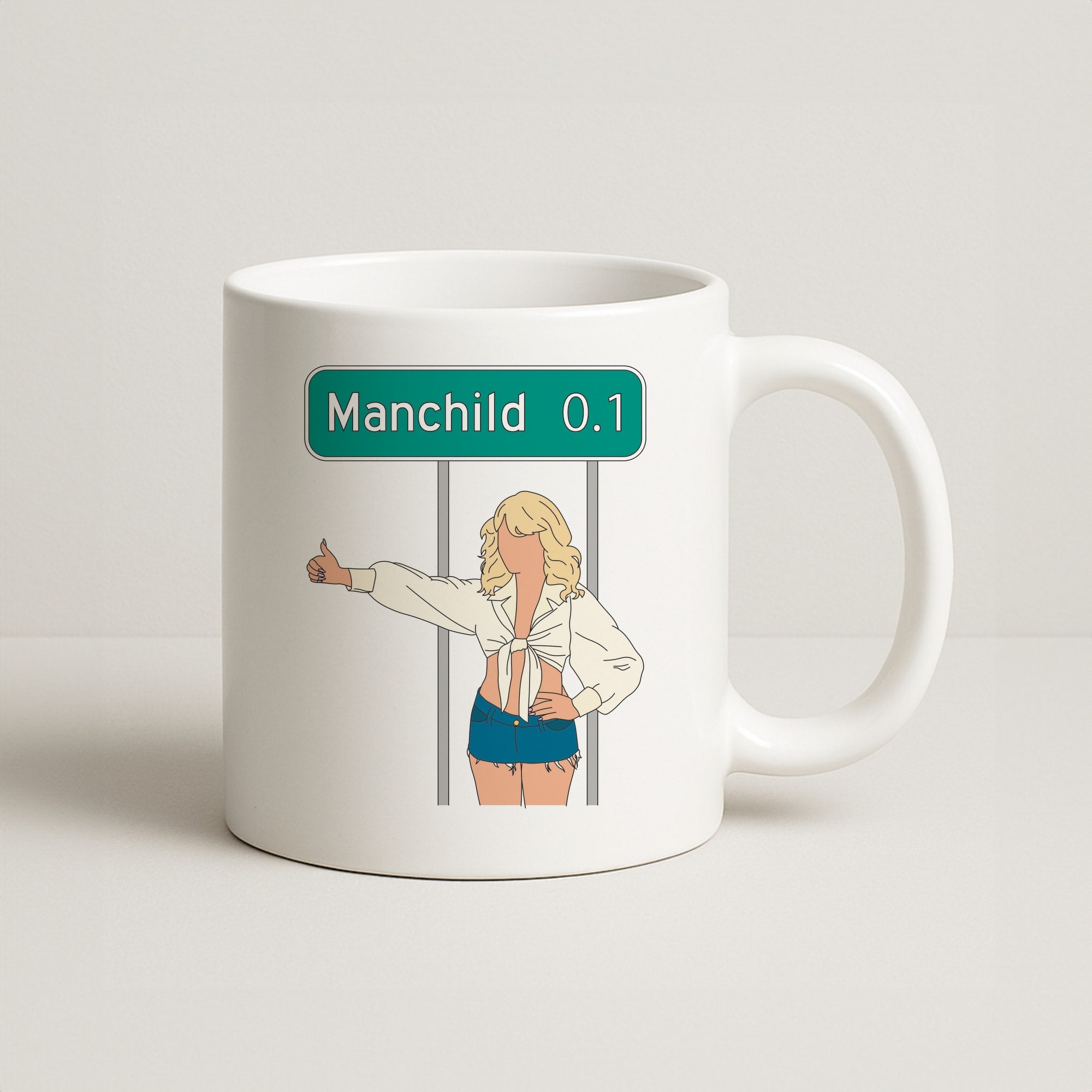 Man Child Miles Coffee Mug