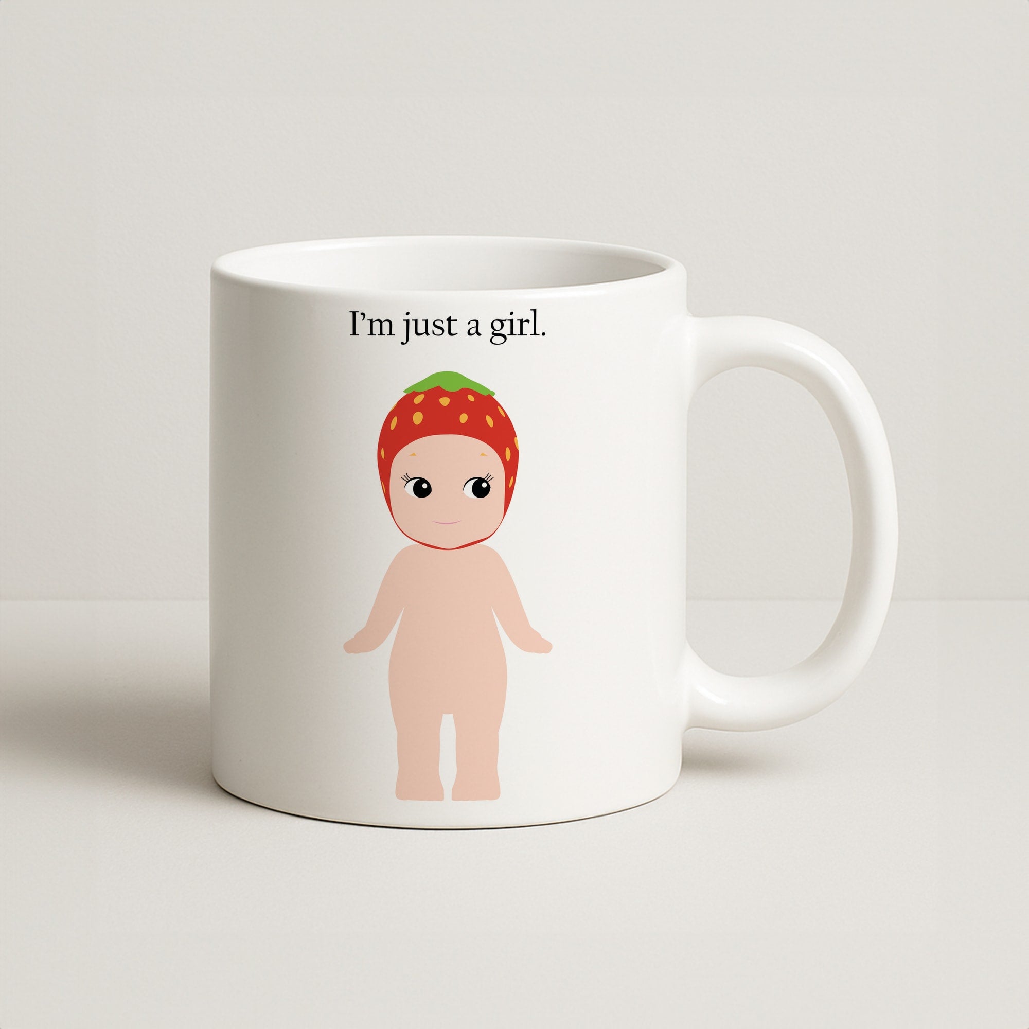 I'm Just A Girl Coffee Mug
