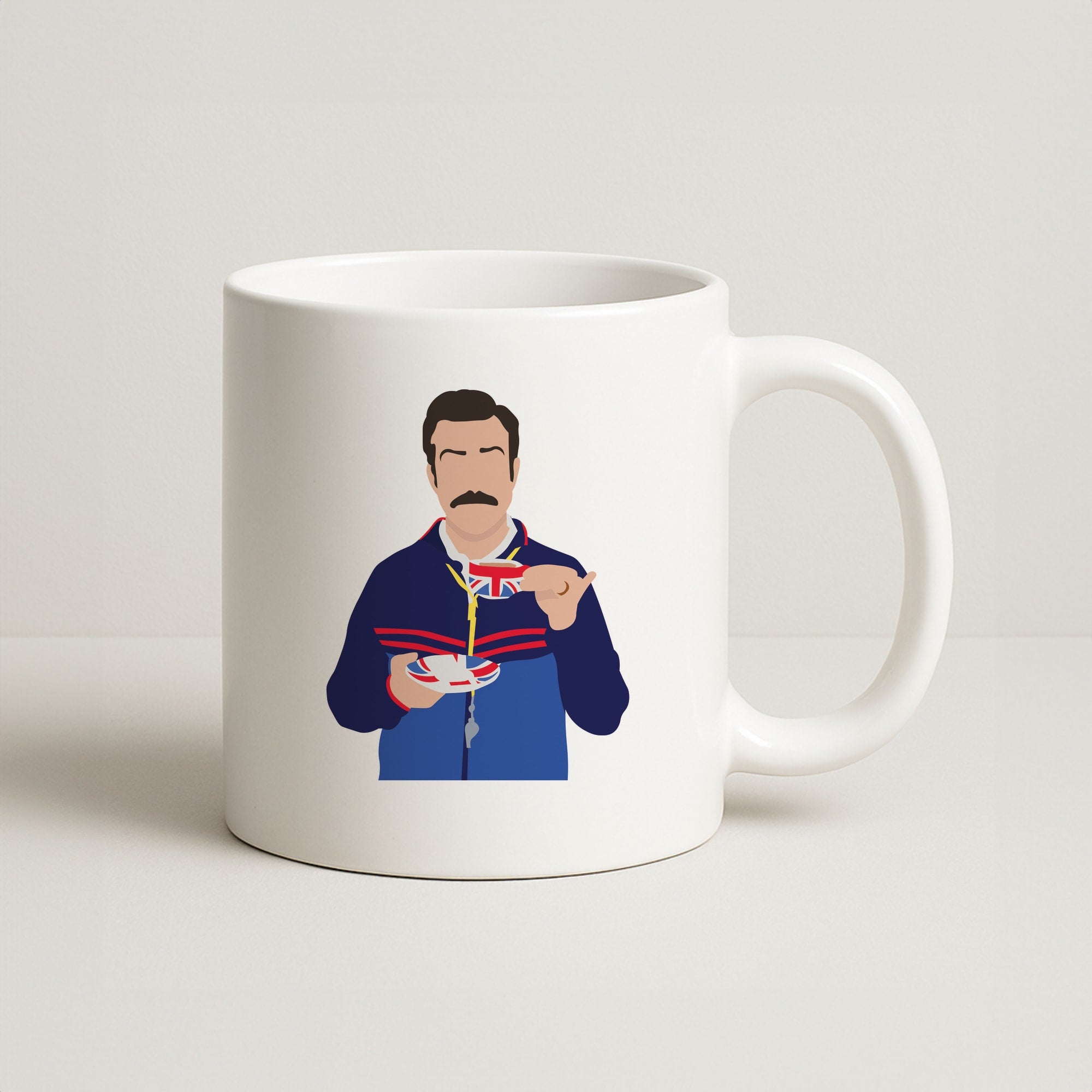 Ted Drinking Tea Coffee Mug