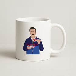 Ted Drinking Tea Coffee Mug