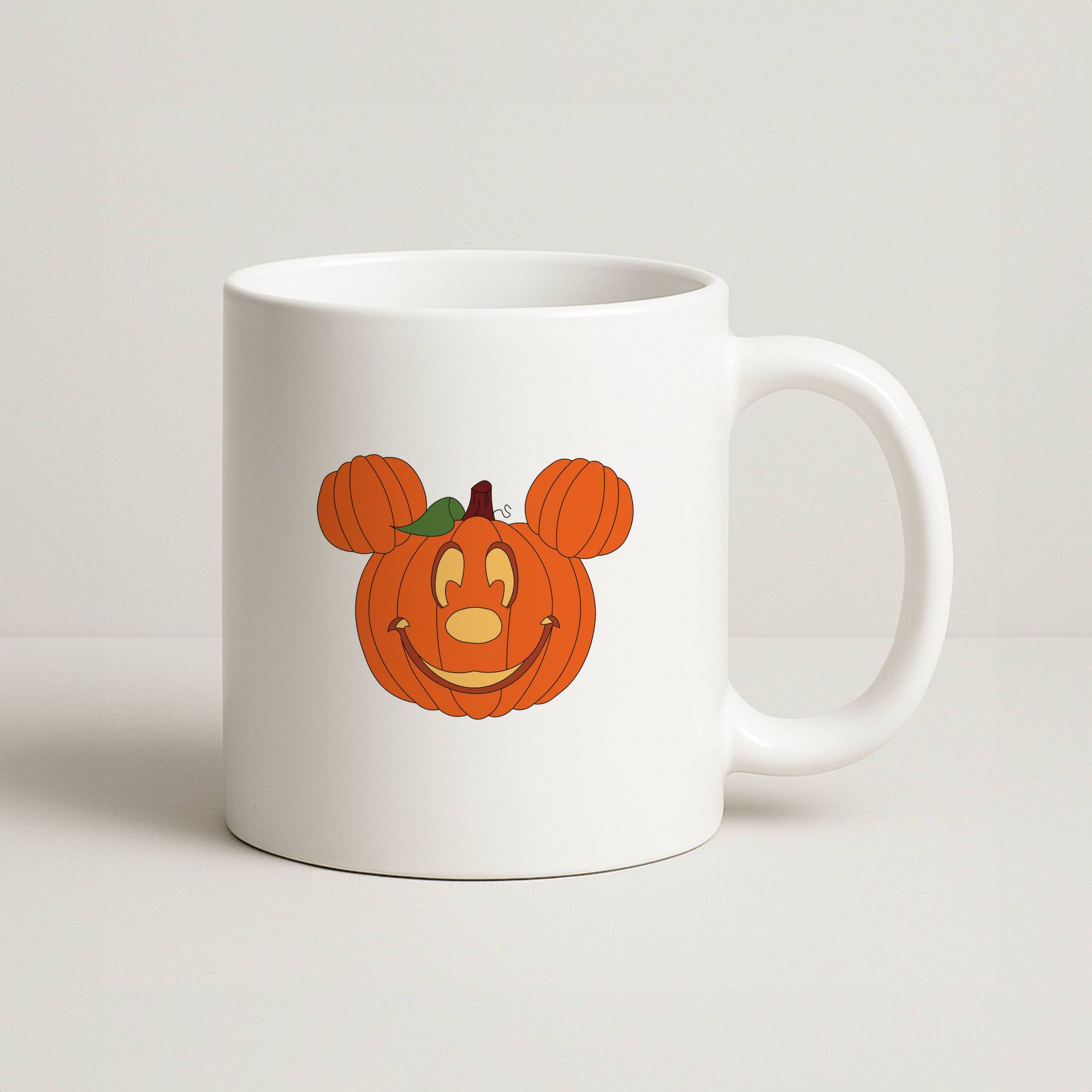 Mouse Pumpkin Halloween Coffee Mug